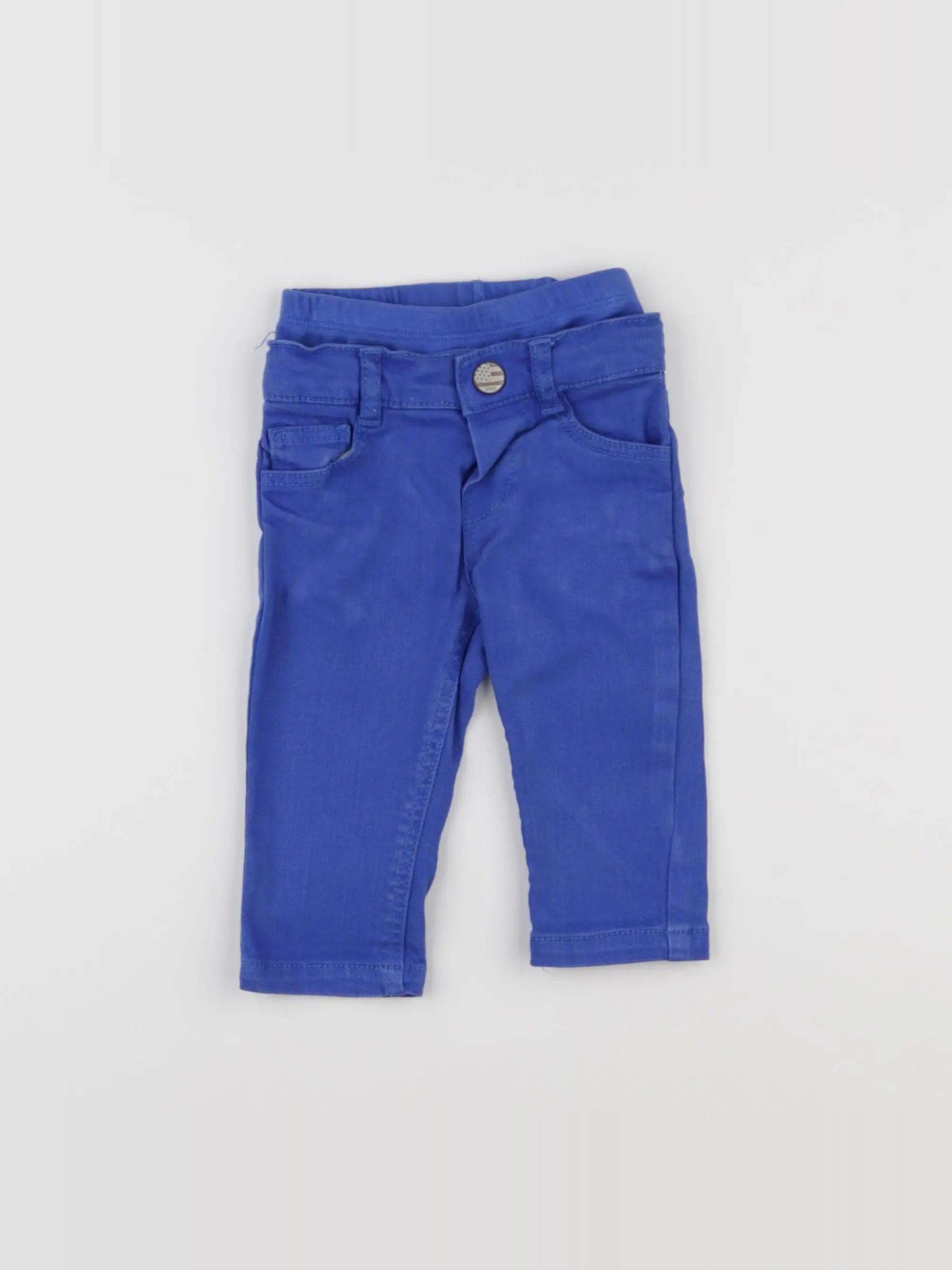 IKKS - pantalon bleu - 3 mois