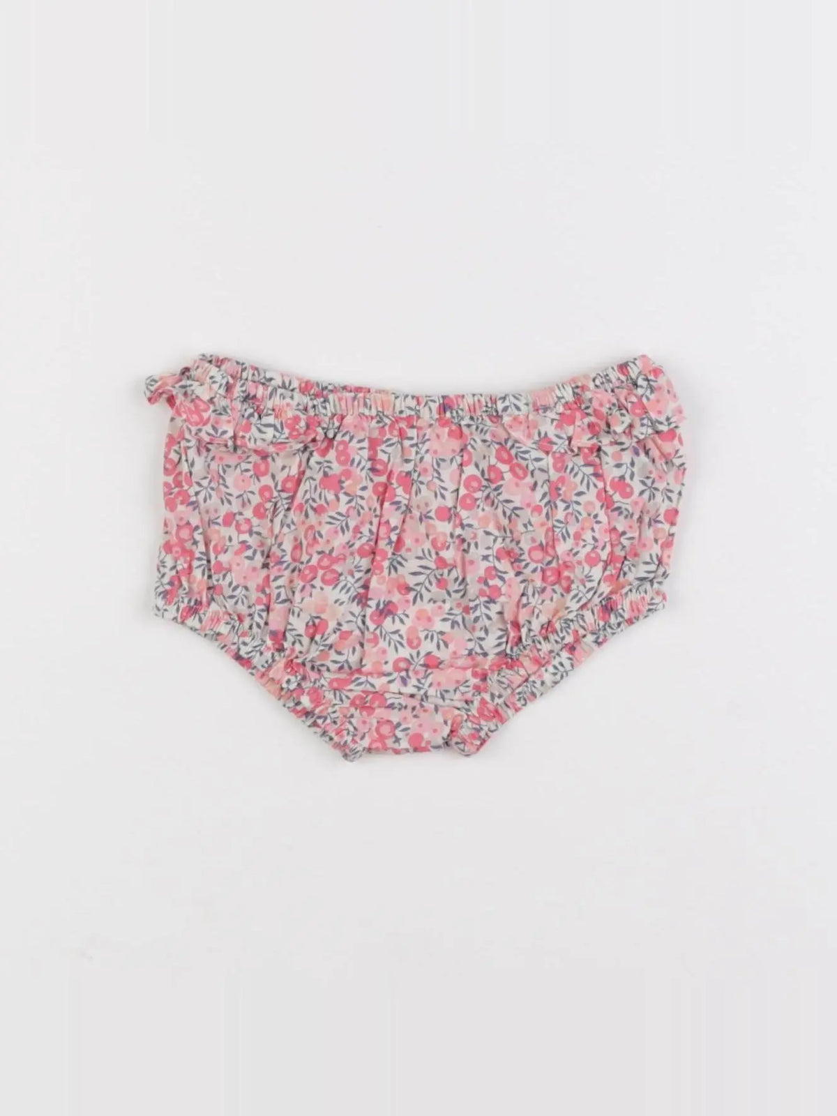 Natalys - bloomer volants au dos rose - 6 mois