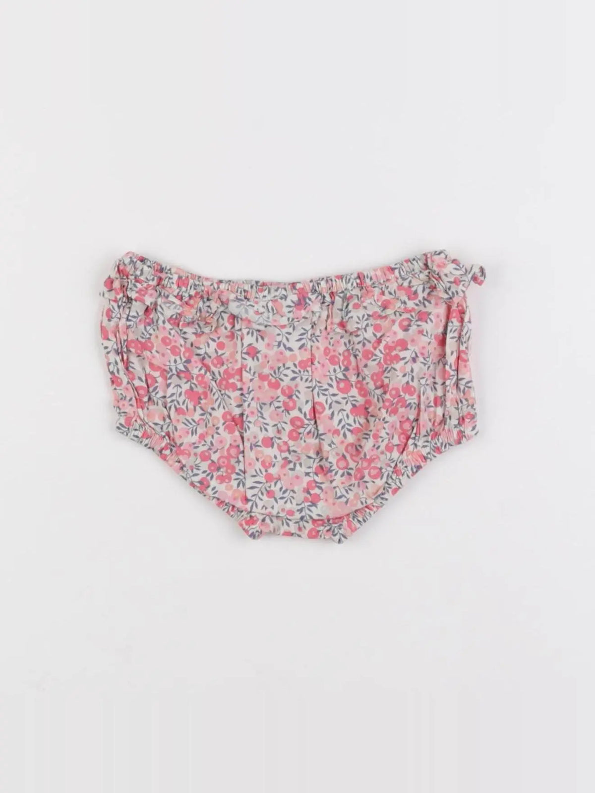 Natalys - bloomer volants au dos rose - 6 mois