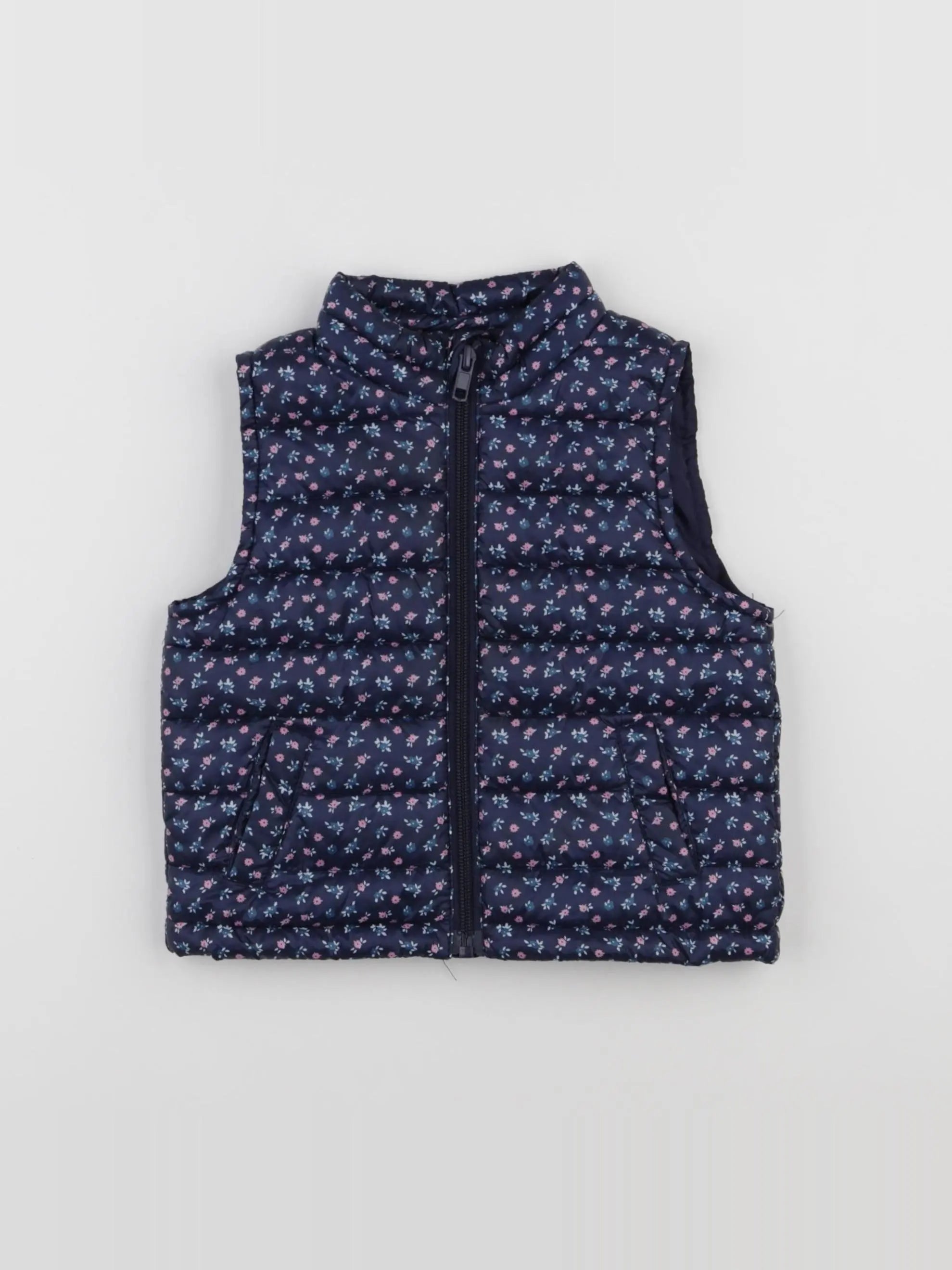 Boutchou - doudoune bleu - 12 mois