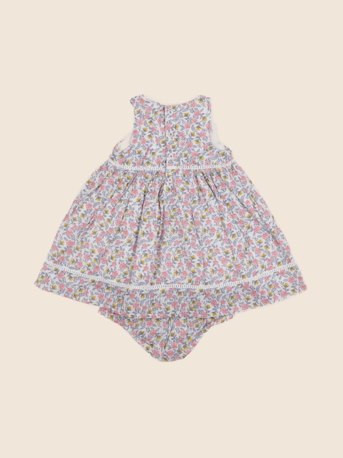 Boutchou - robe multicolore - 6 mois