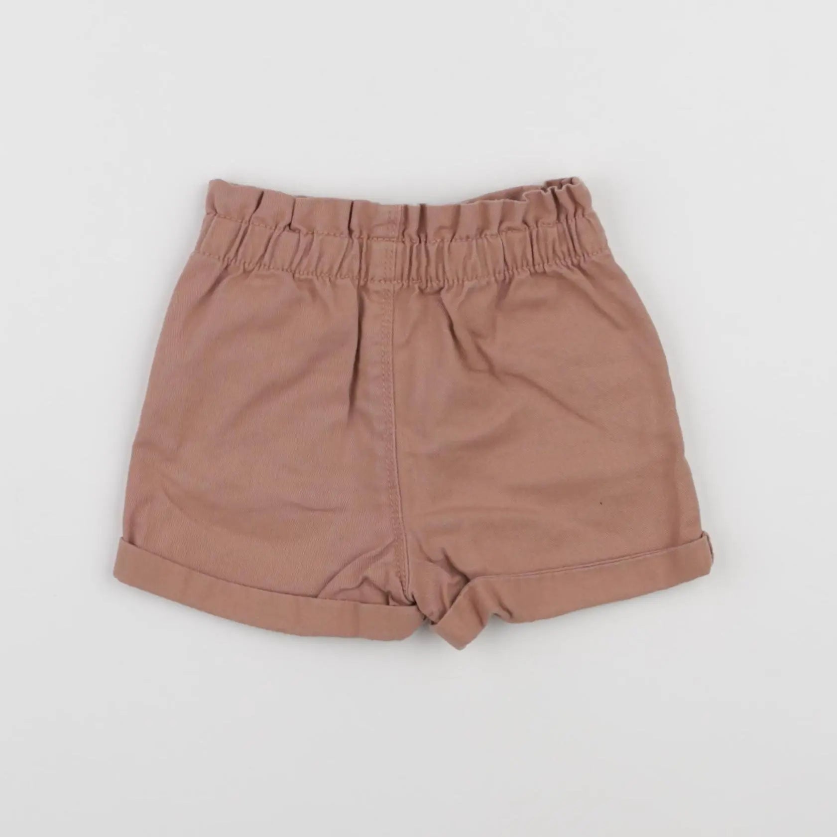 Vertbaudet - short rose - 12 mois