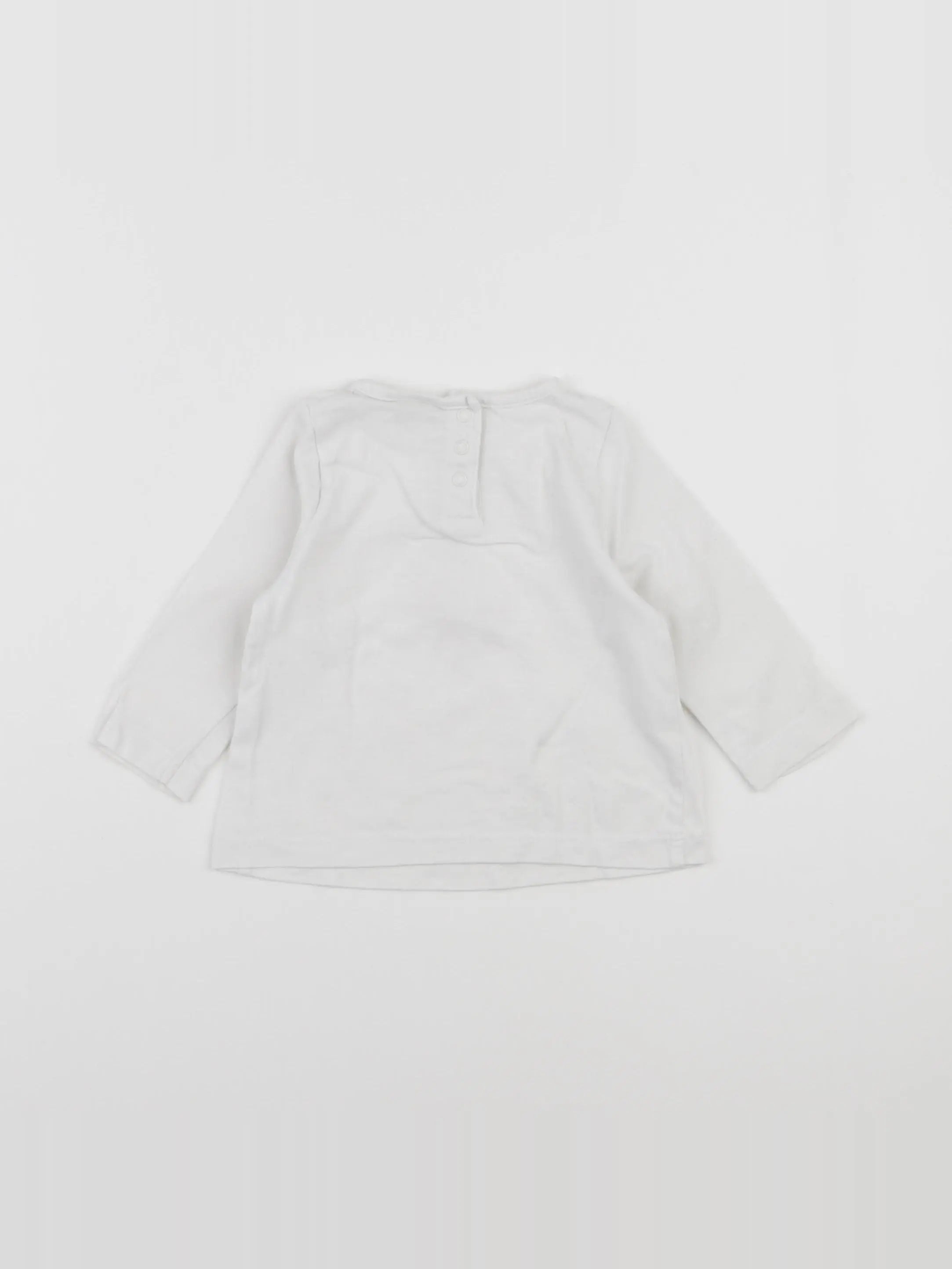 Tape à l'oeil - tee-shirt blanc - 6 mois