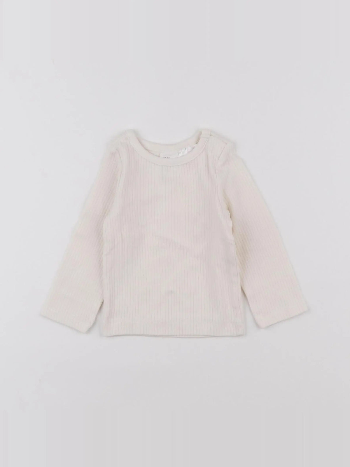 H&M - tee-shirt beige - 3 mois