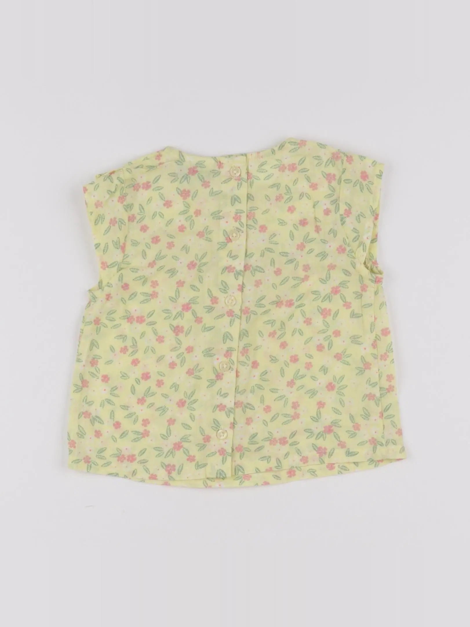 Tape à l'oeil - blouse jaune - 6 mois