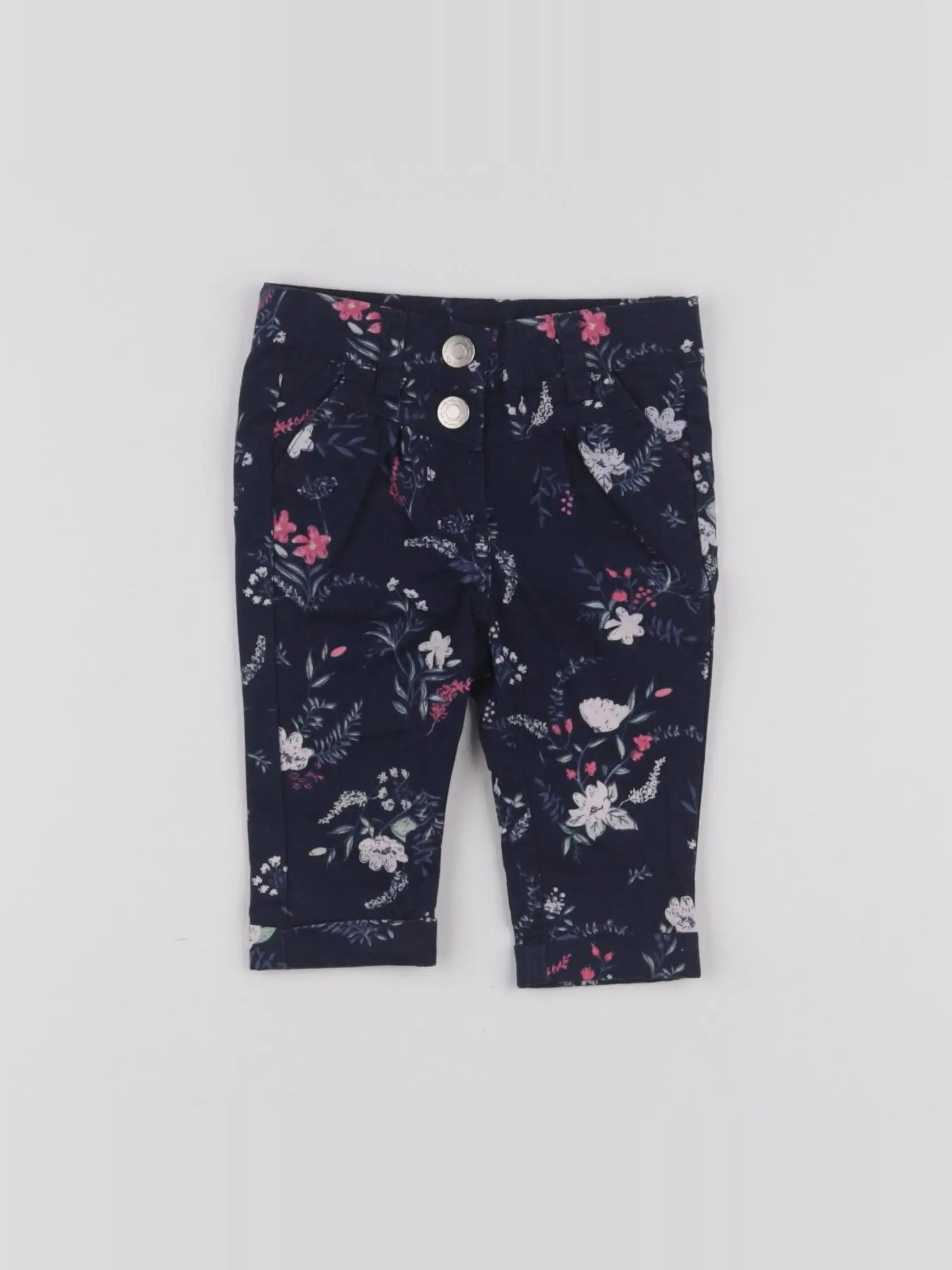 Tape à l'oeil - pantalon bleu - 6 mois