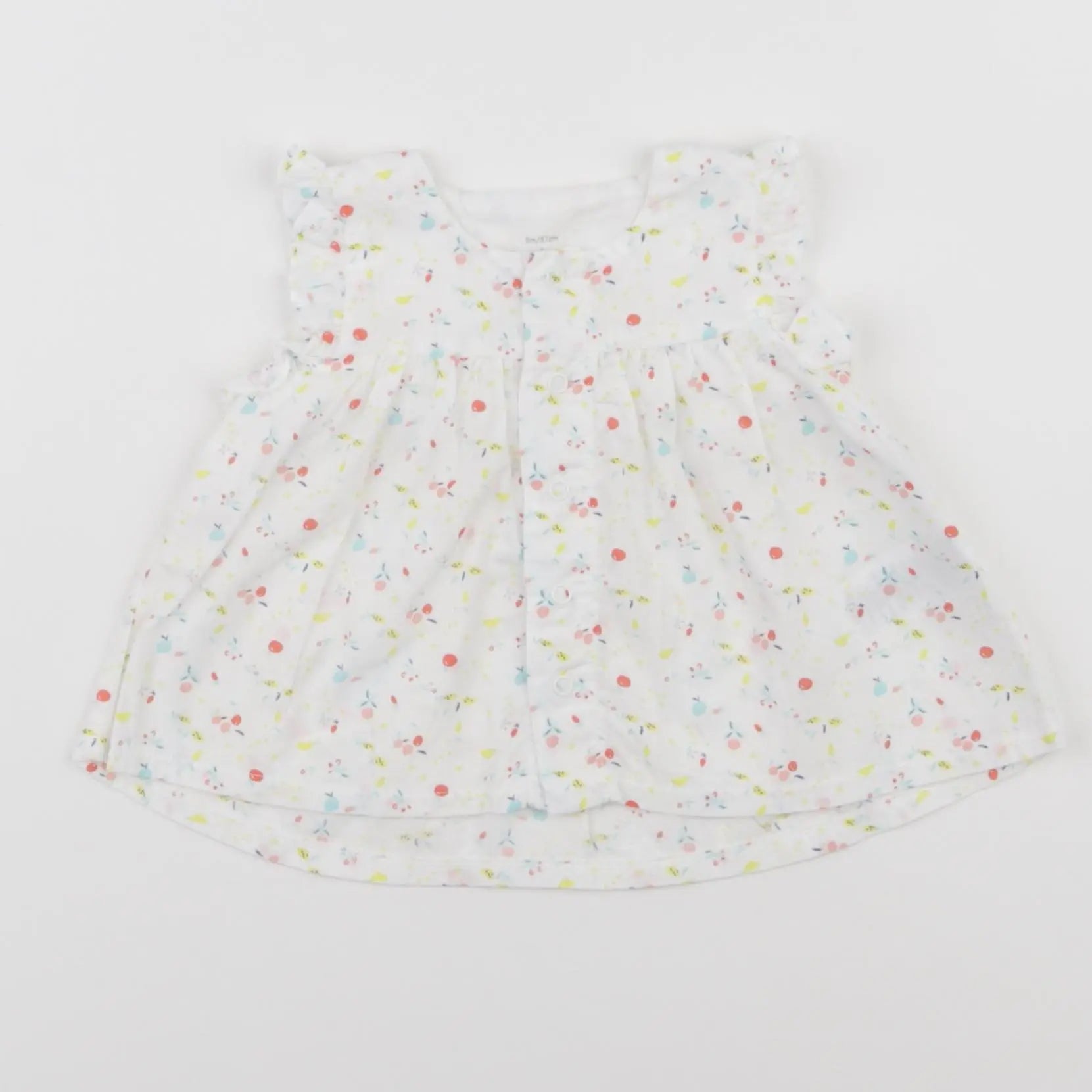 Petit Bateau - robe multicolore - 6 mois