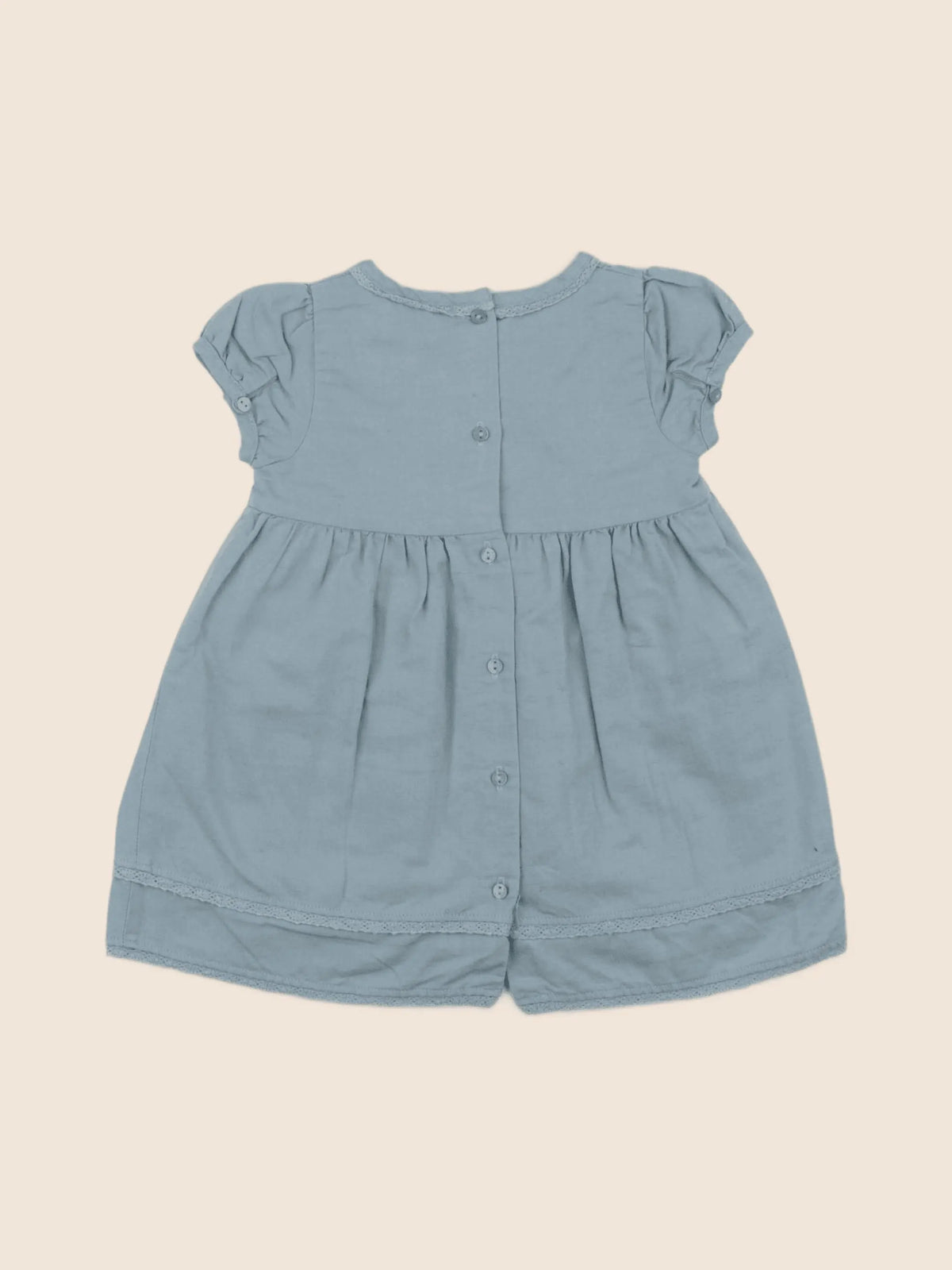 Cyrillus - robe bleu - 9 mois