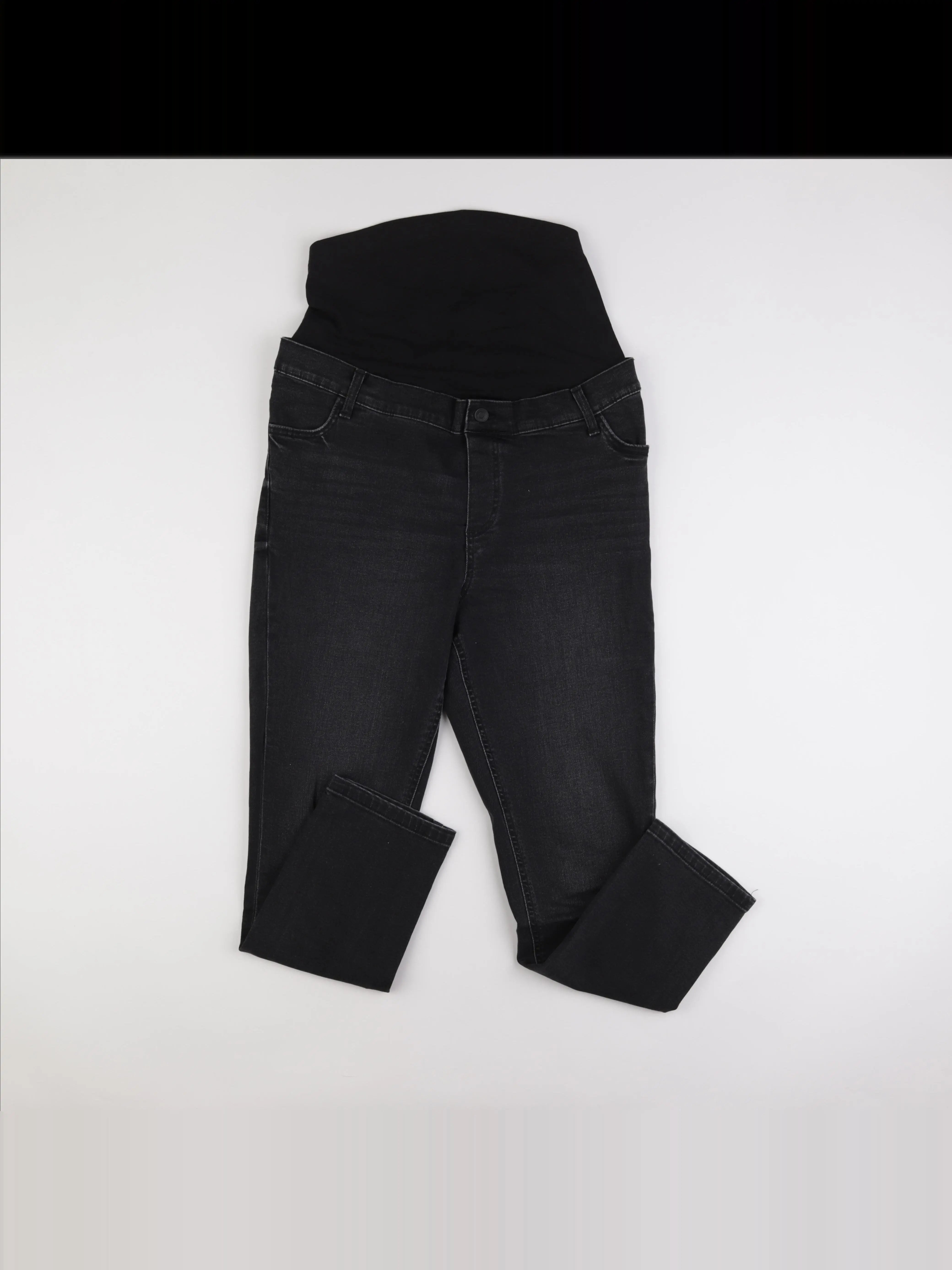 Asos - jean grossesse noir - 38