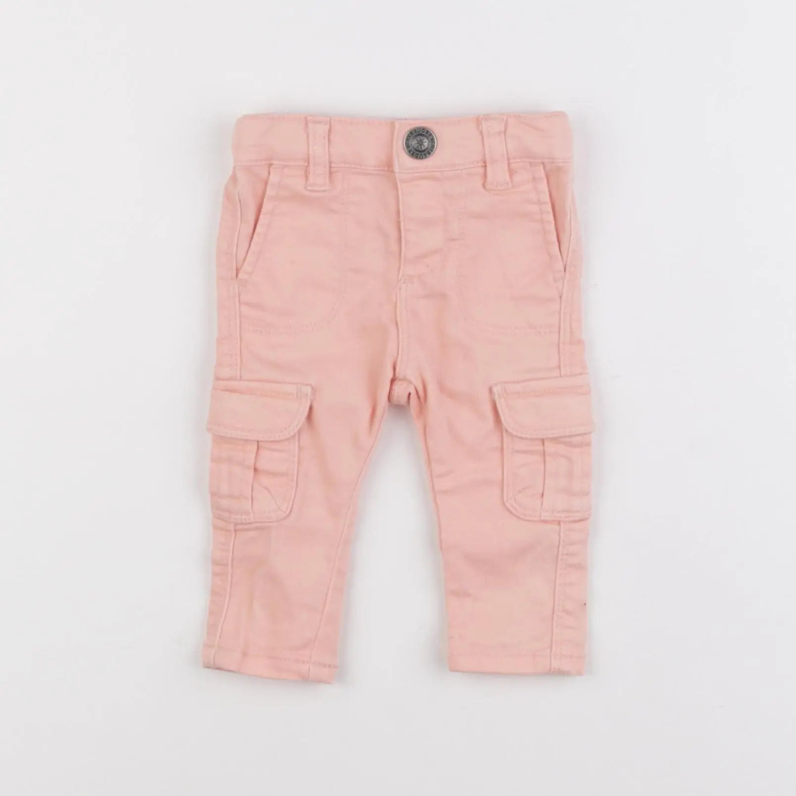 Vertbaudet - pantalon rose - 3 mois