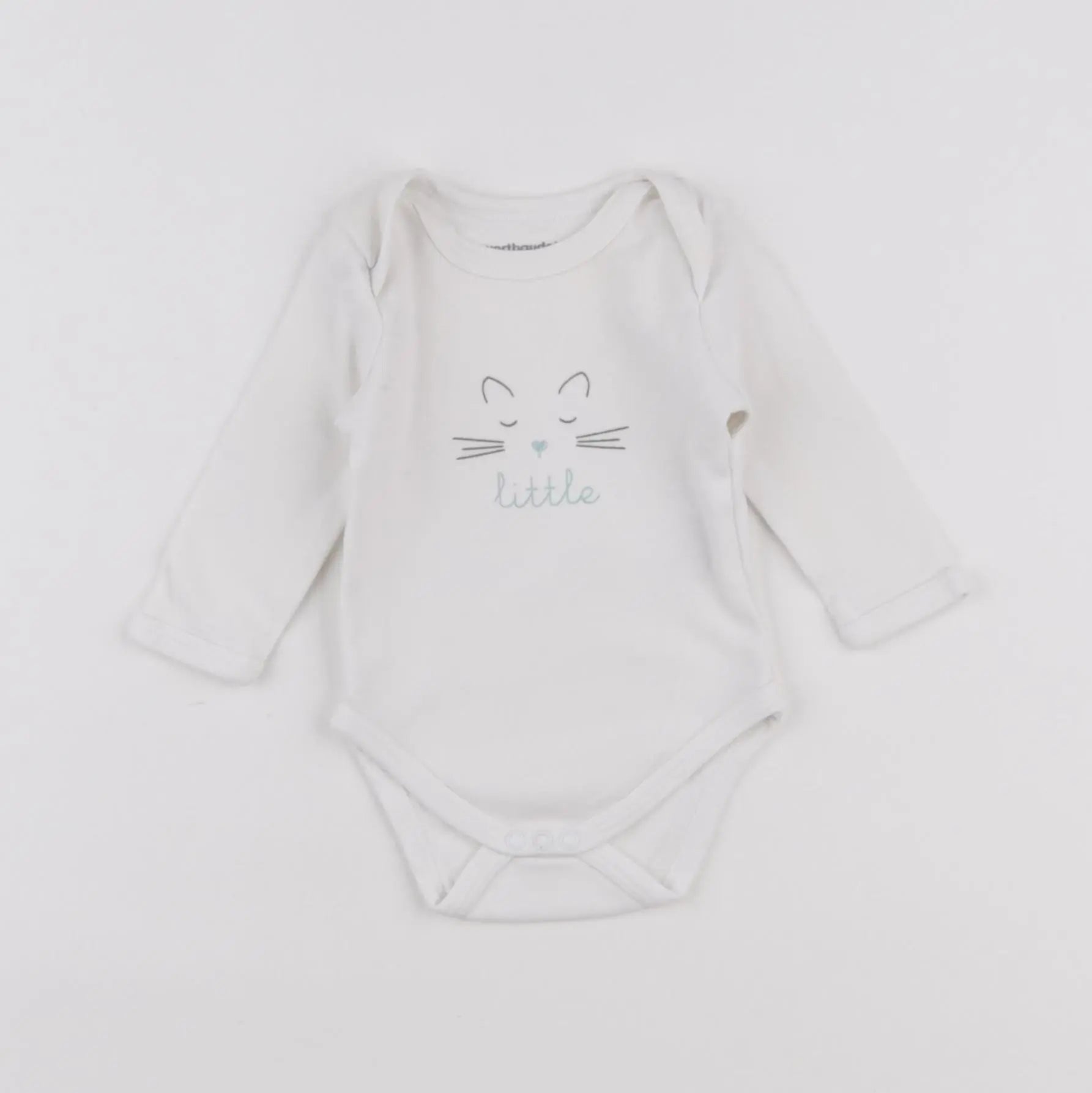 Vertbaudet - body blanc - 3 mois