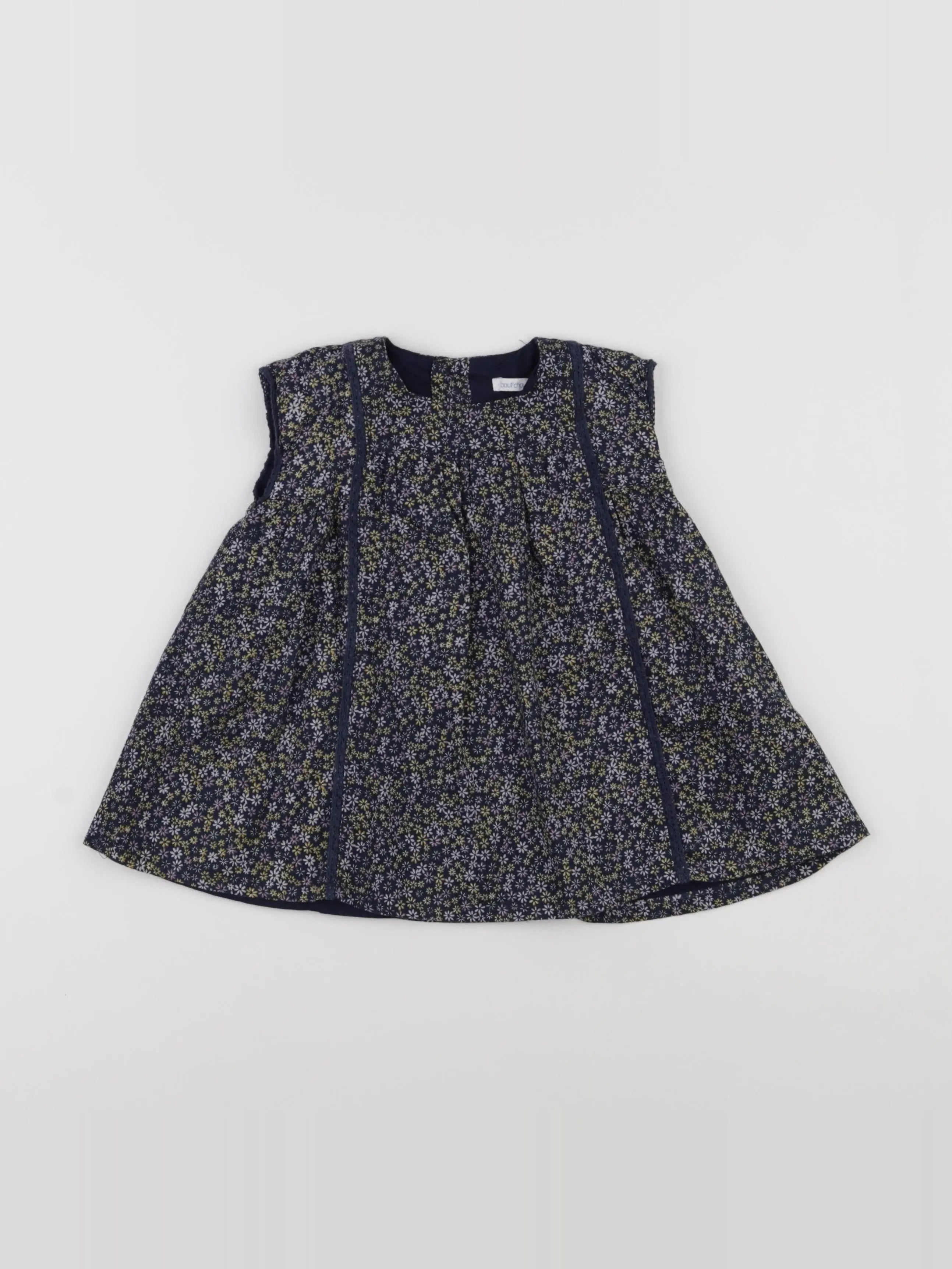 Boutchou - robe multicolore - 6 mois