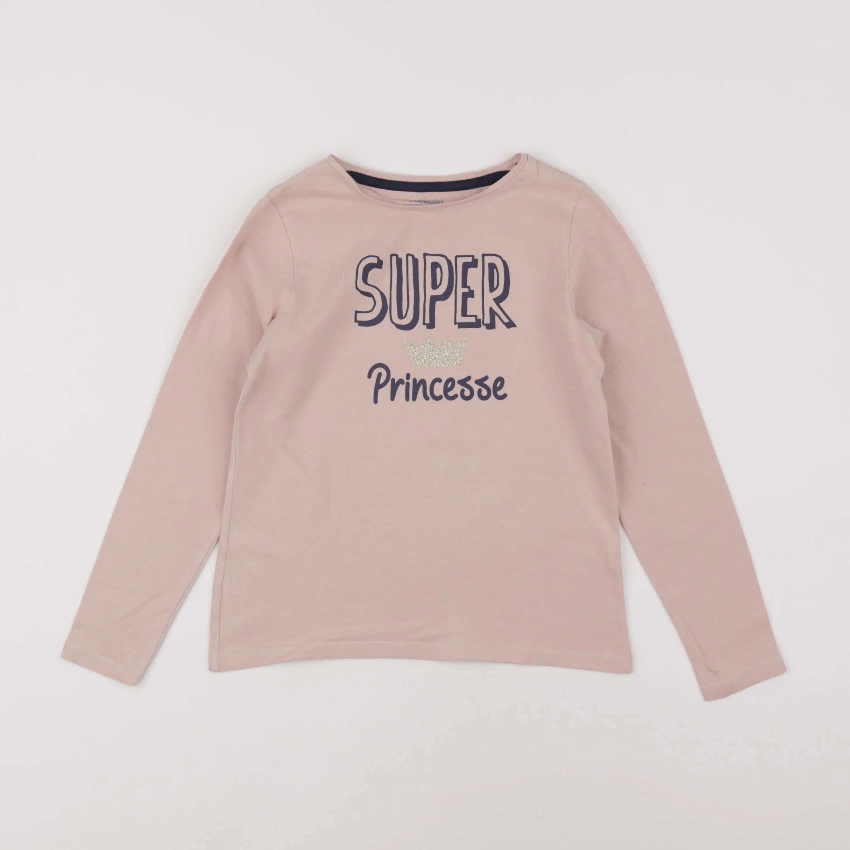 Vertbaudet - tee-shirt rose - 8 ans