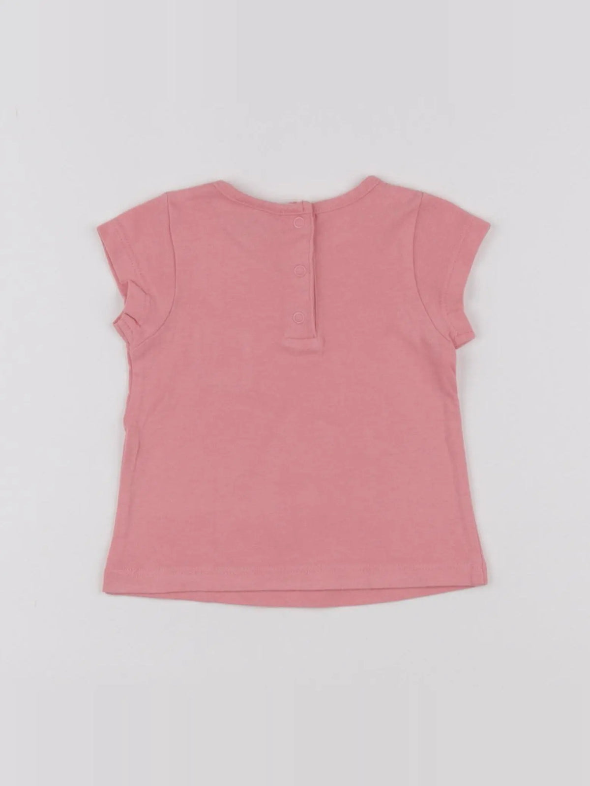 Tape à l'oeil - tee-shirt rose - 3 mois