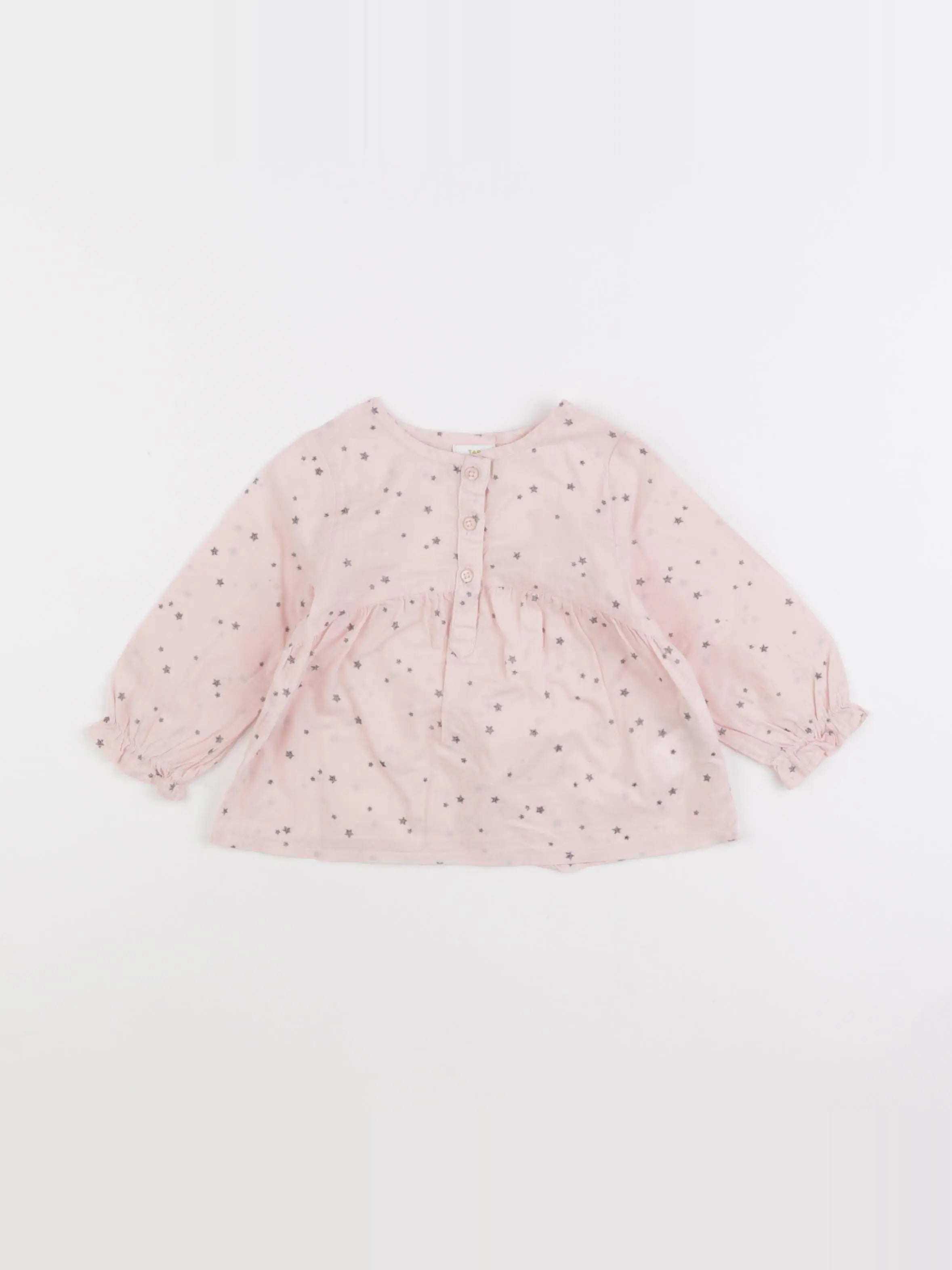 Tape à l'oeil - blouse rose - 9 mois