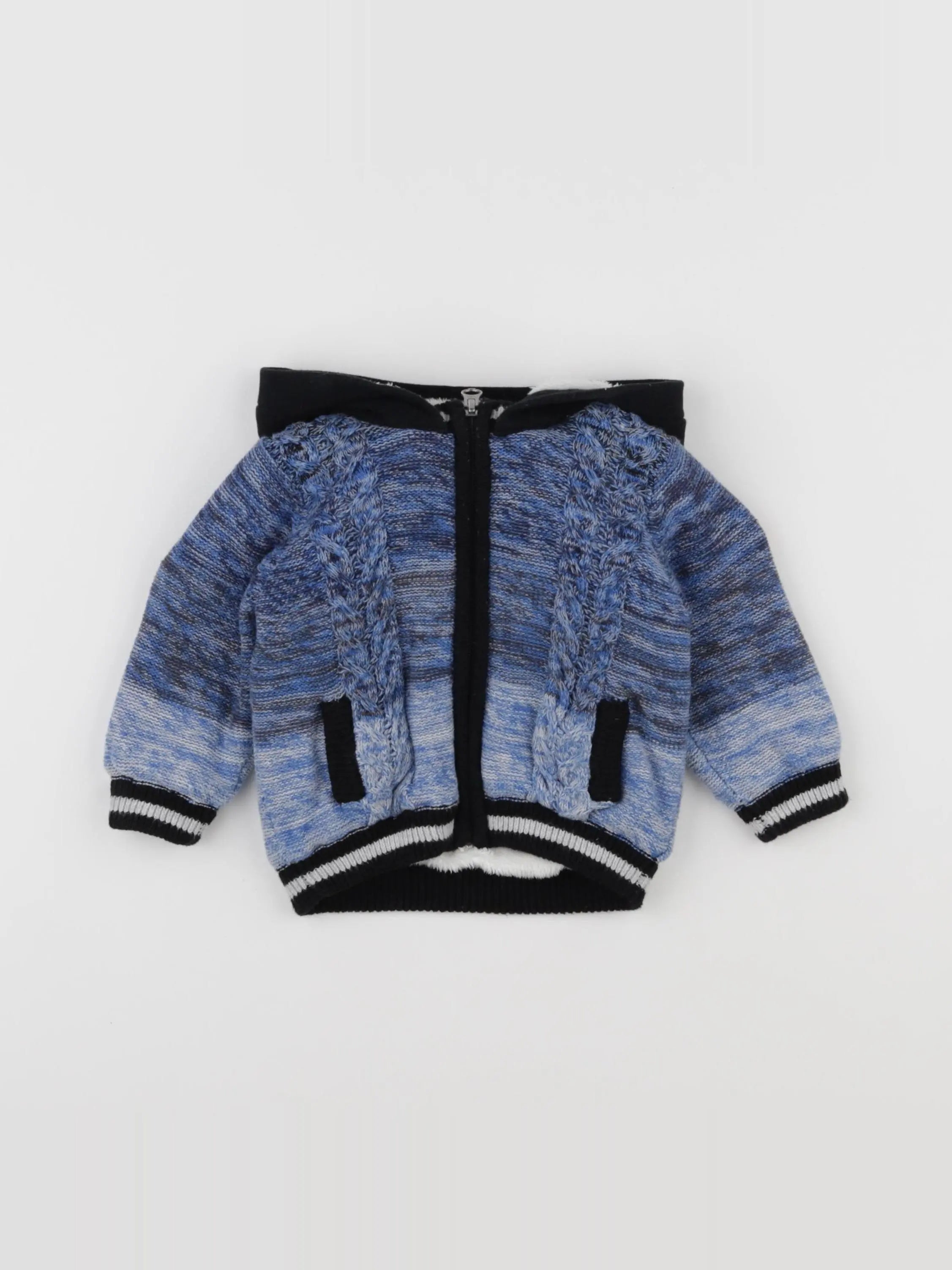 Timberland - veste doublé bleu - 12 mois