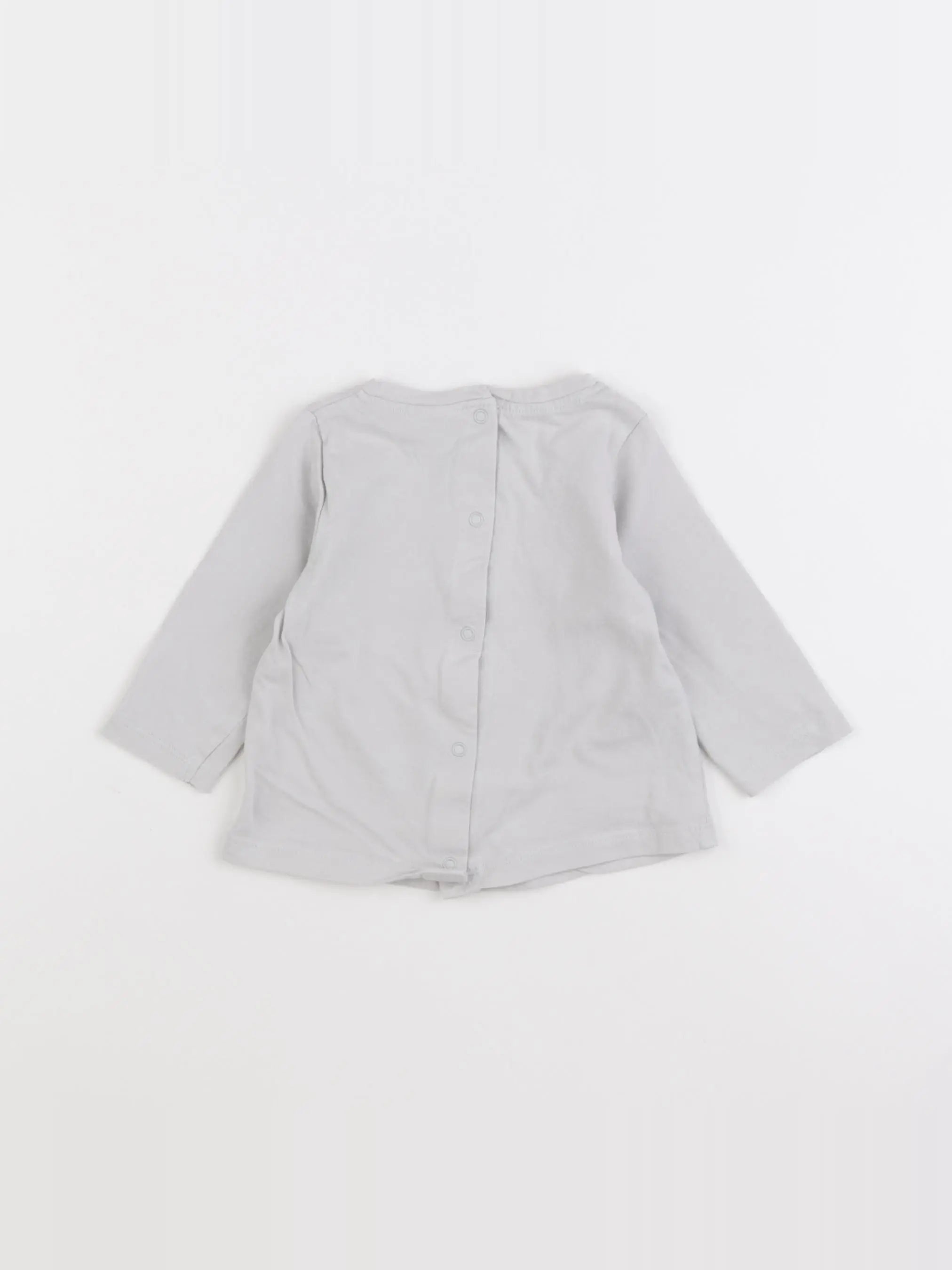 Tape à l'oeil - tee-shirt gris - 6 mois