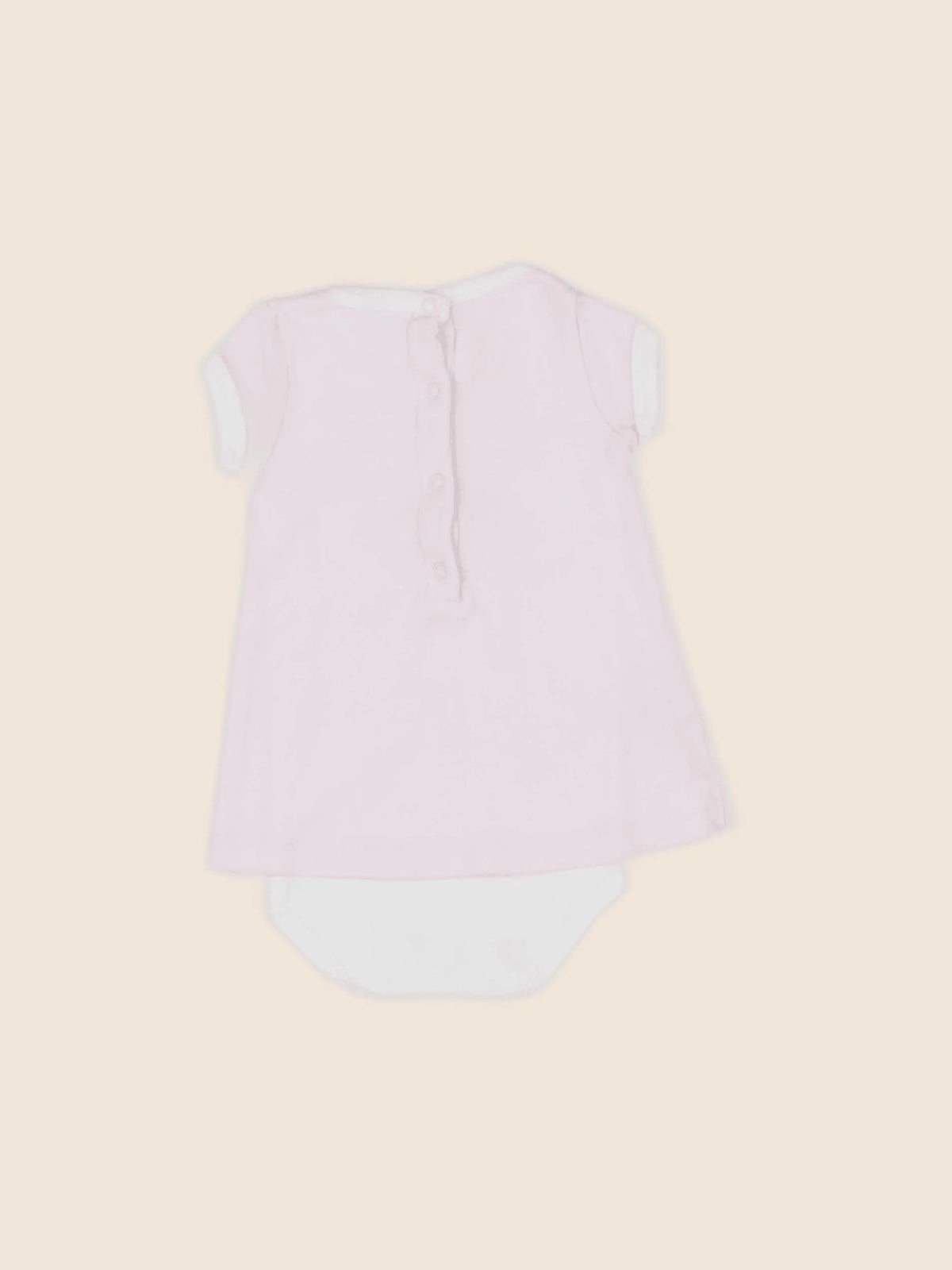 Petit Bateau - body robe rose - 3 mois