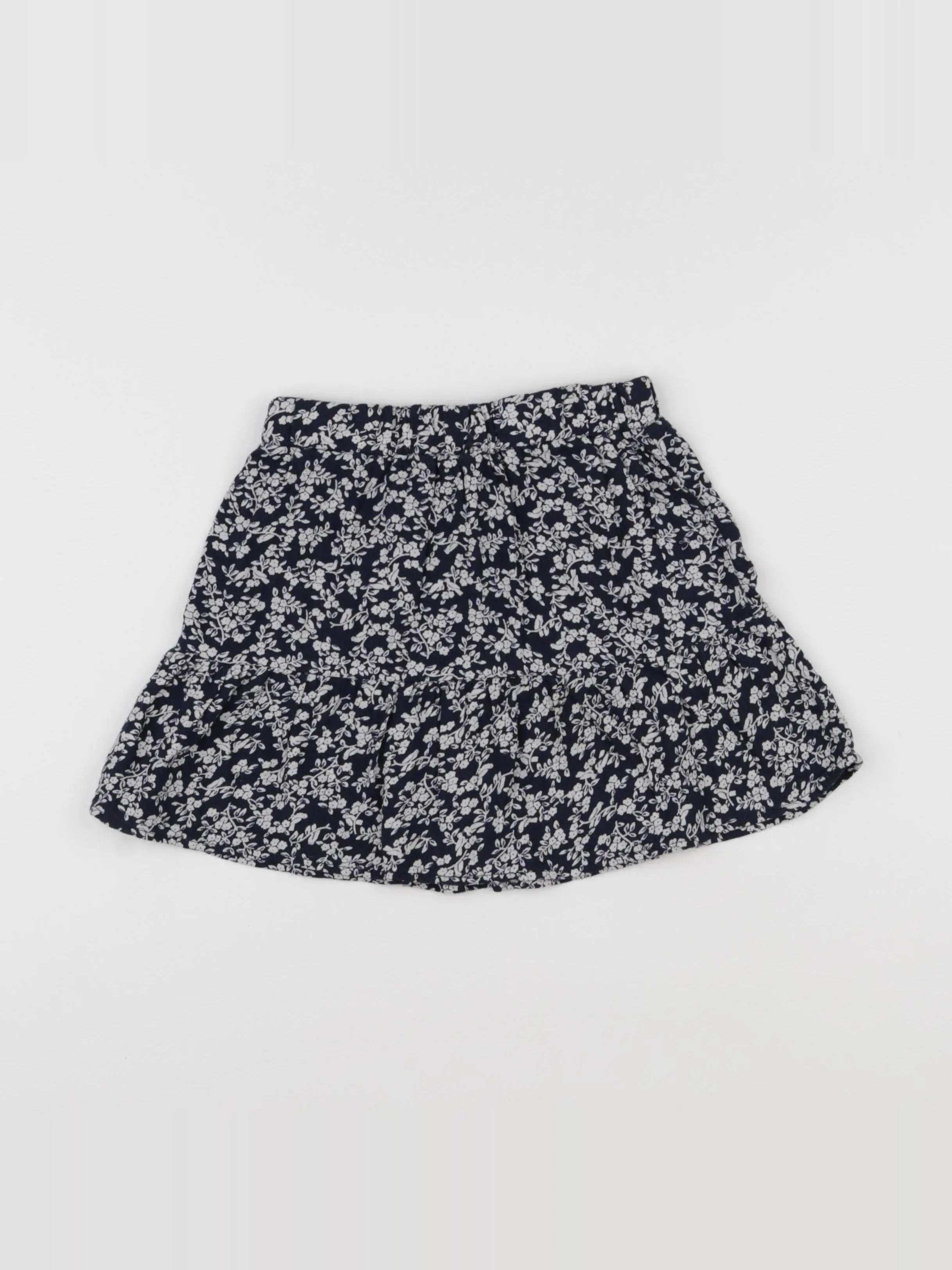 Vertbaudet - jupe bleu - 7 ans