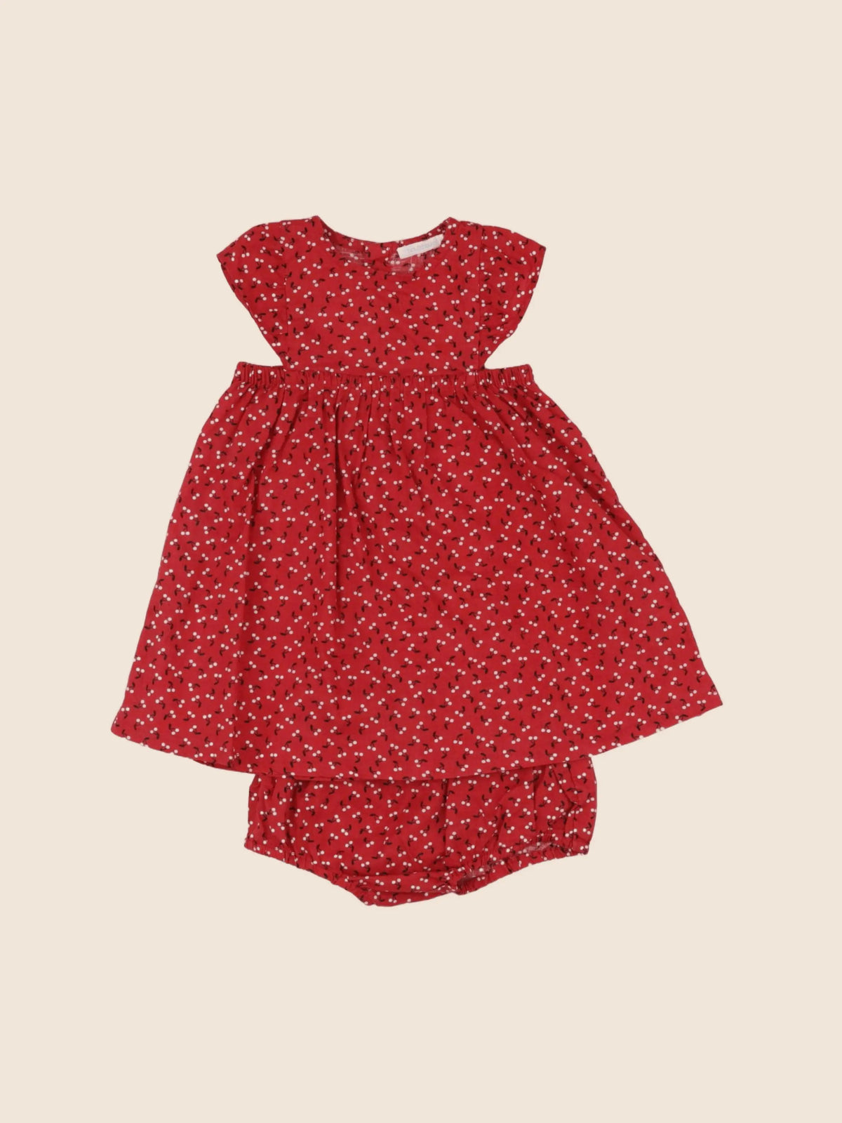 Boutchou - robe rouge - 6 mois
