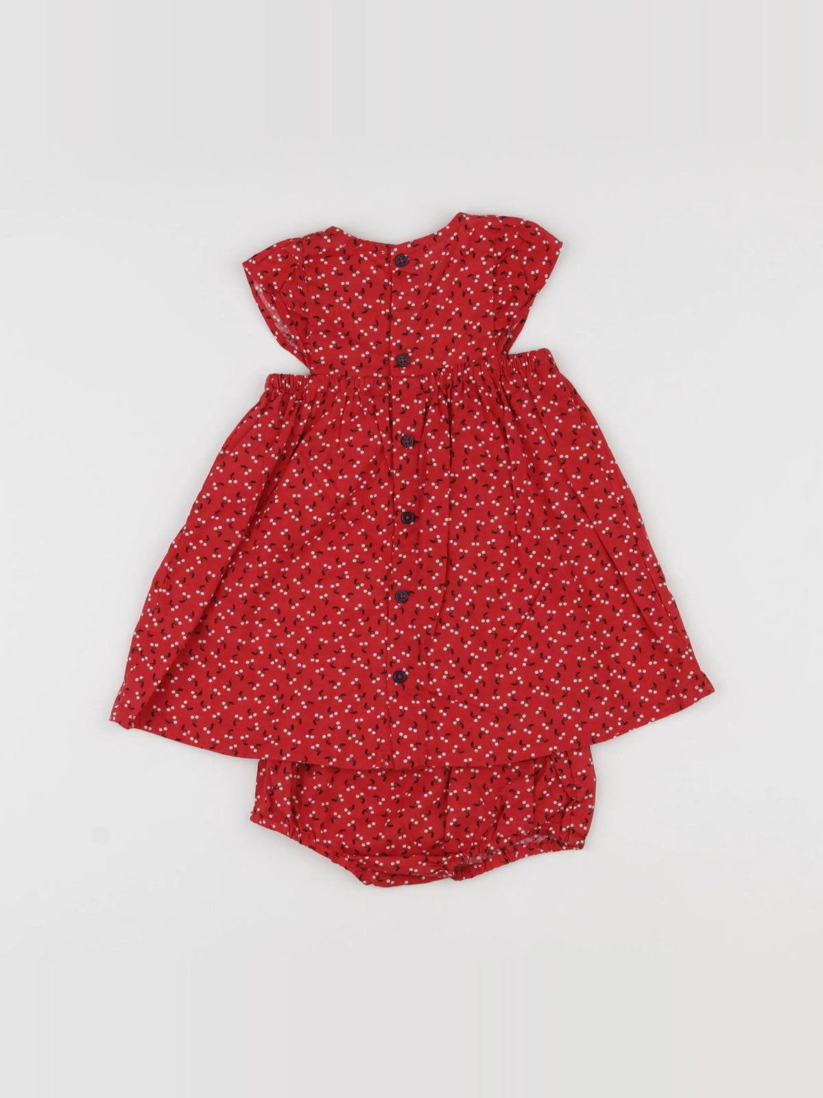 Boutchou - robe rouge - 6 mois