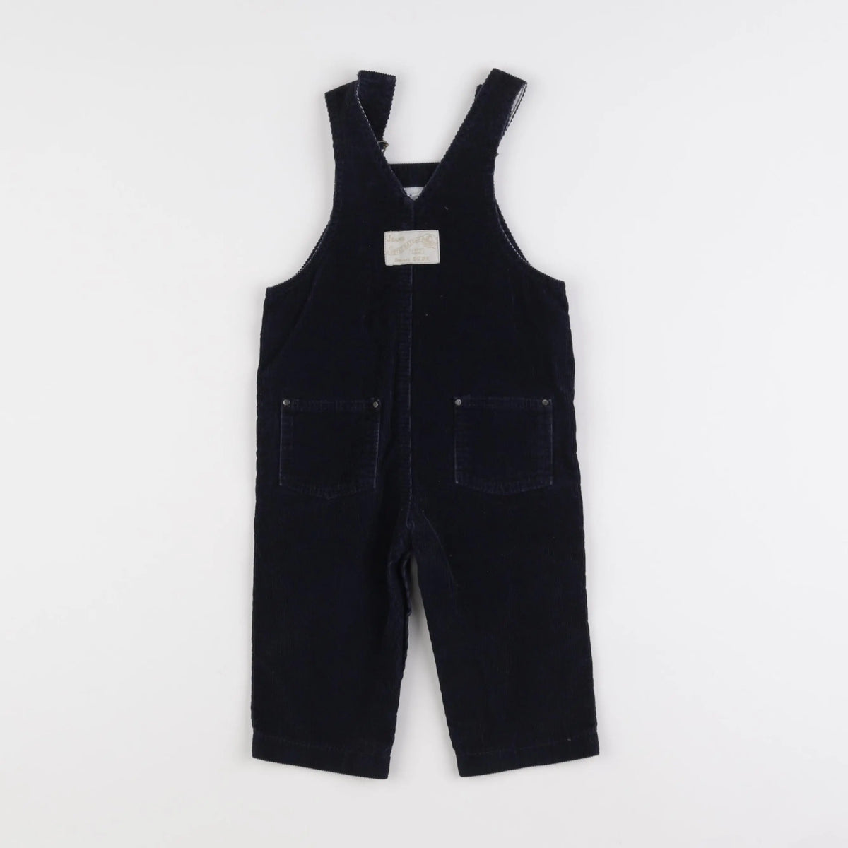Petit Bateau - salopette bleu - 6 mois