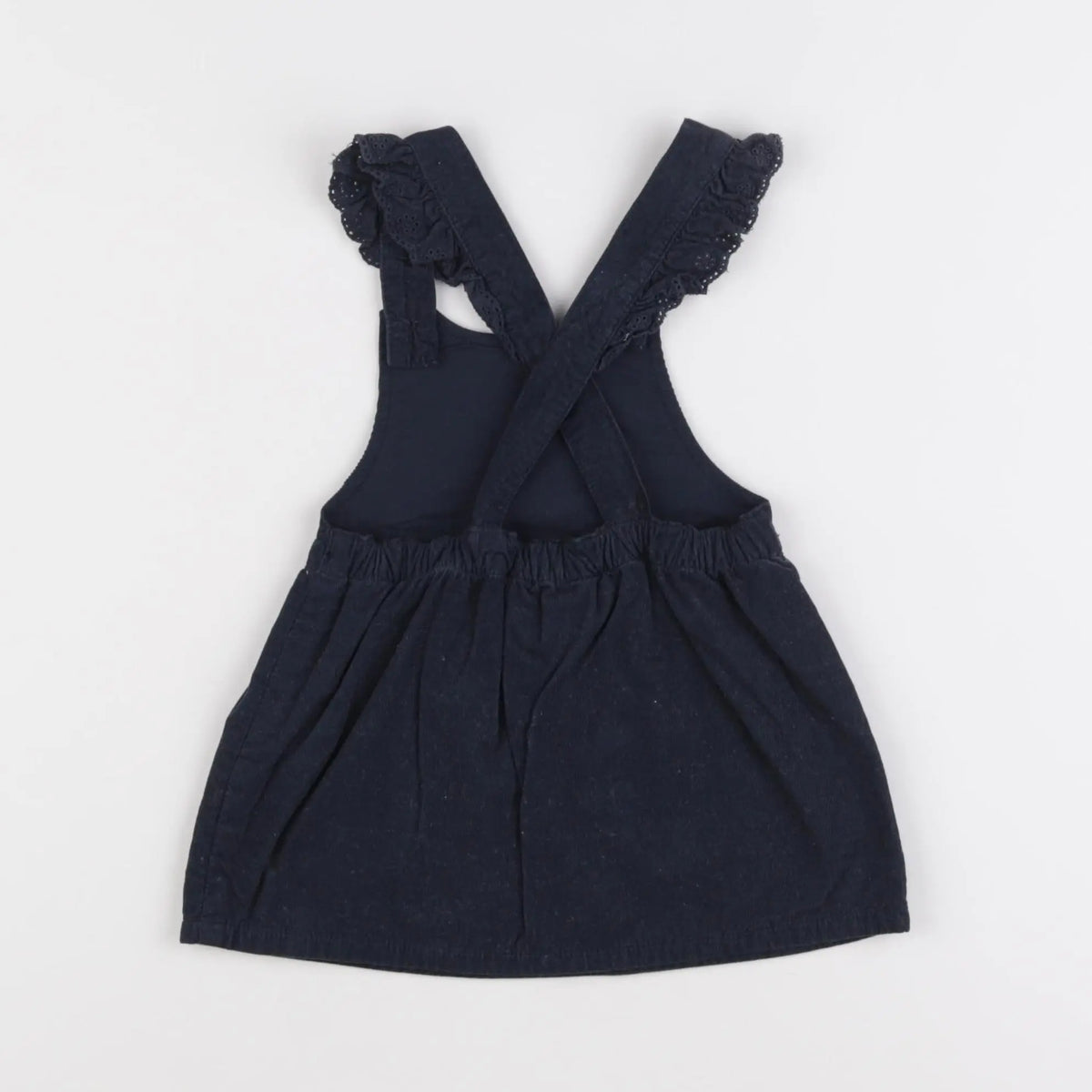 Carrément Beau - robe bleu - 9 mois