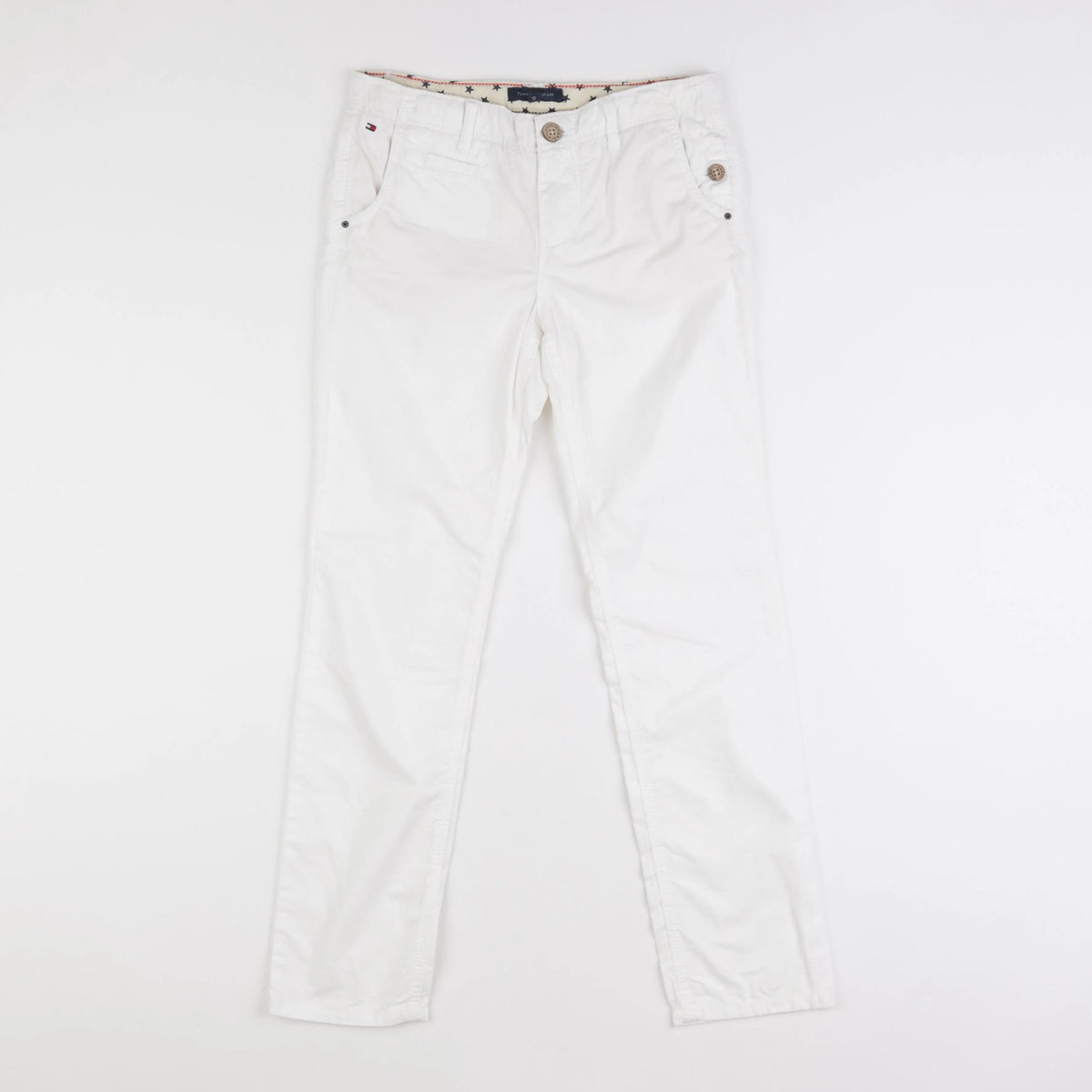Tommy Hilfiger - pantalon blanc - 10 ans
