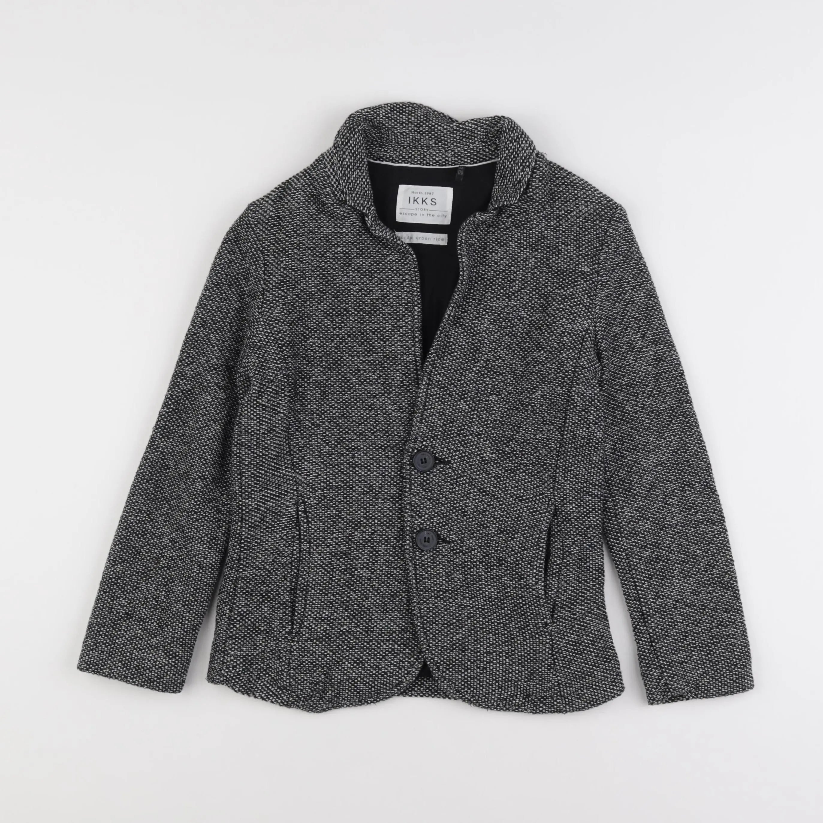 IKKS - veste gris - 8 ans