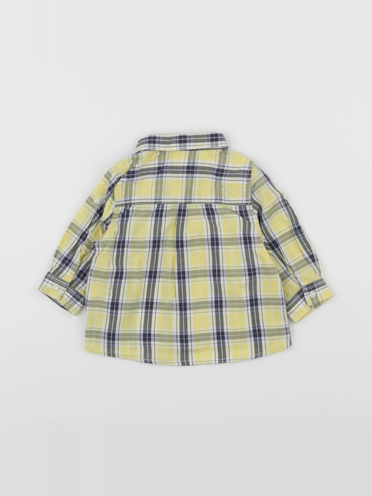 Tape à l'oeil - chemise jaune - 6 mois