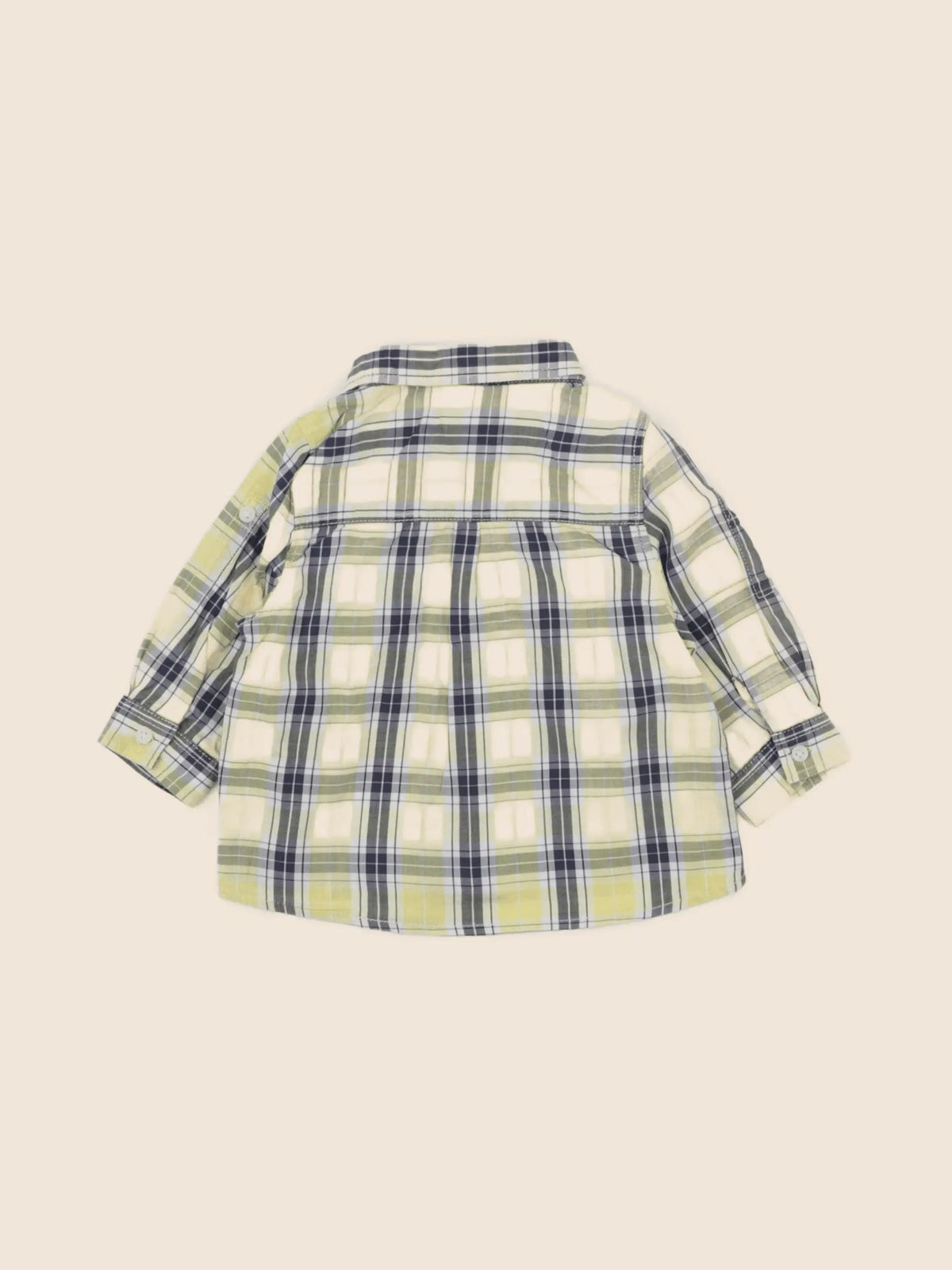 Tape à l'oeil - chemise jaune - 6 mois