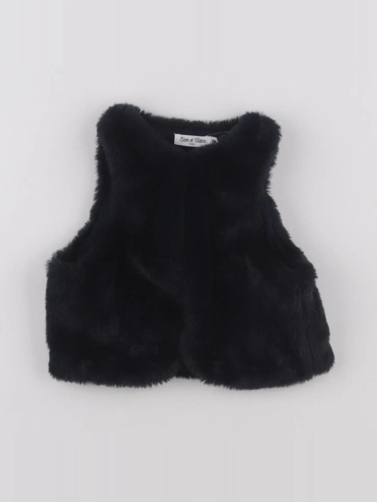 Eden & Victor - gilet bleu - 12 mois