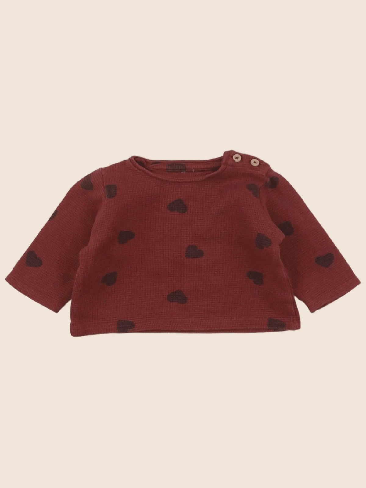 Storytelling - tee-shirt rouge - 12 mois