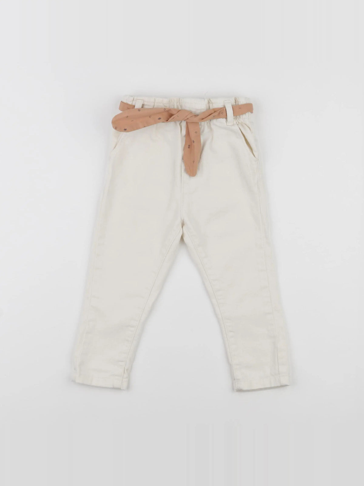 Vertbaudet - jean blanc - 18 mois