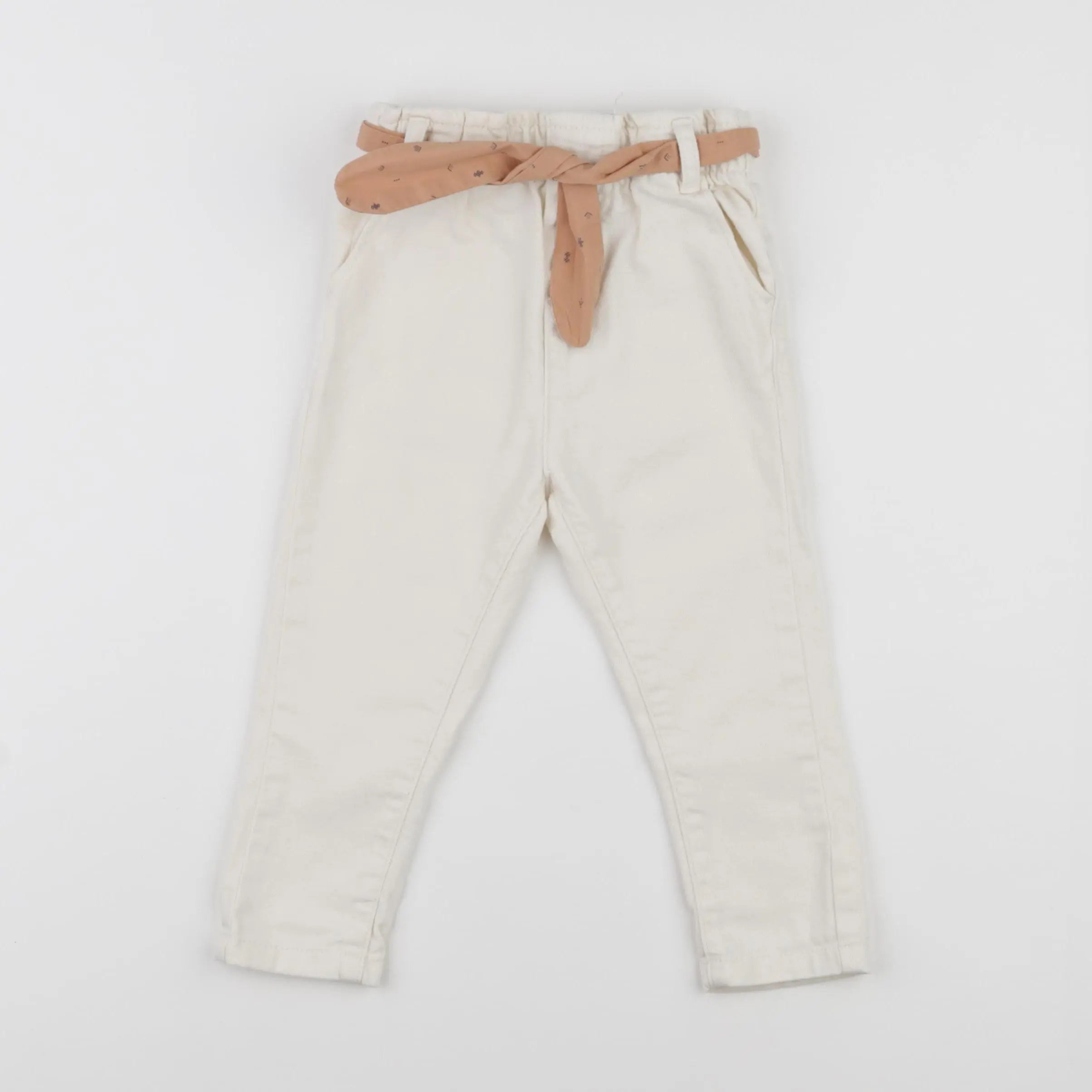 Vertbaudet - jean blanc - 18 mois