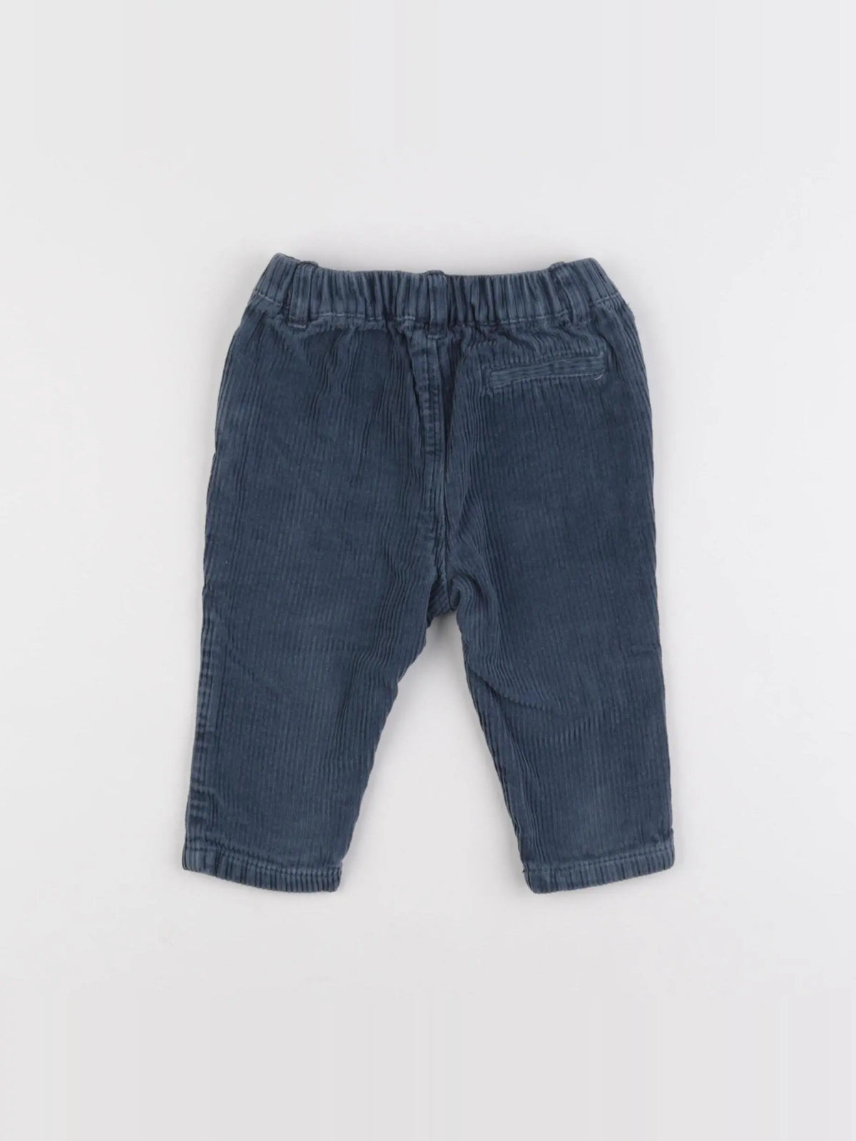 Vertbaudet - pantalon bleu - 9 mois