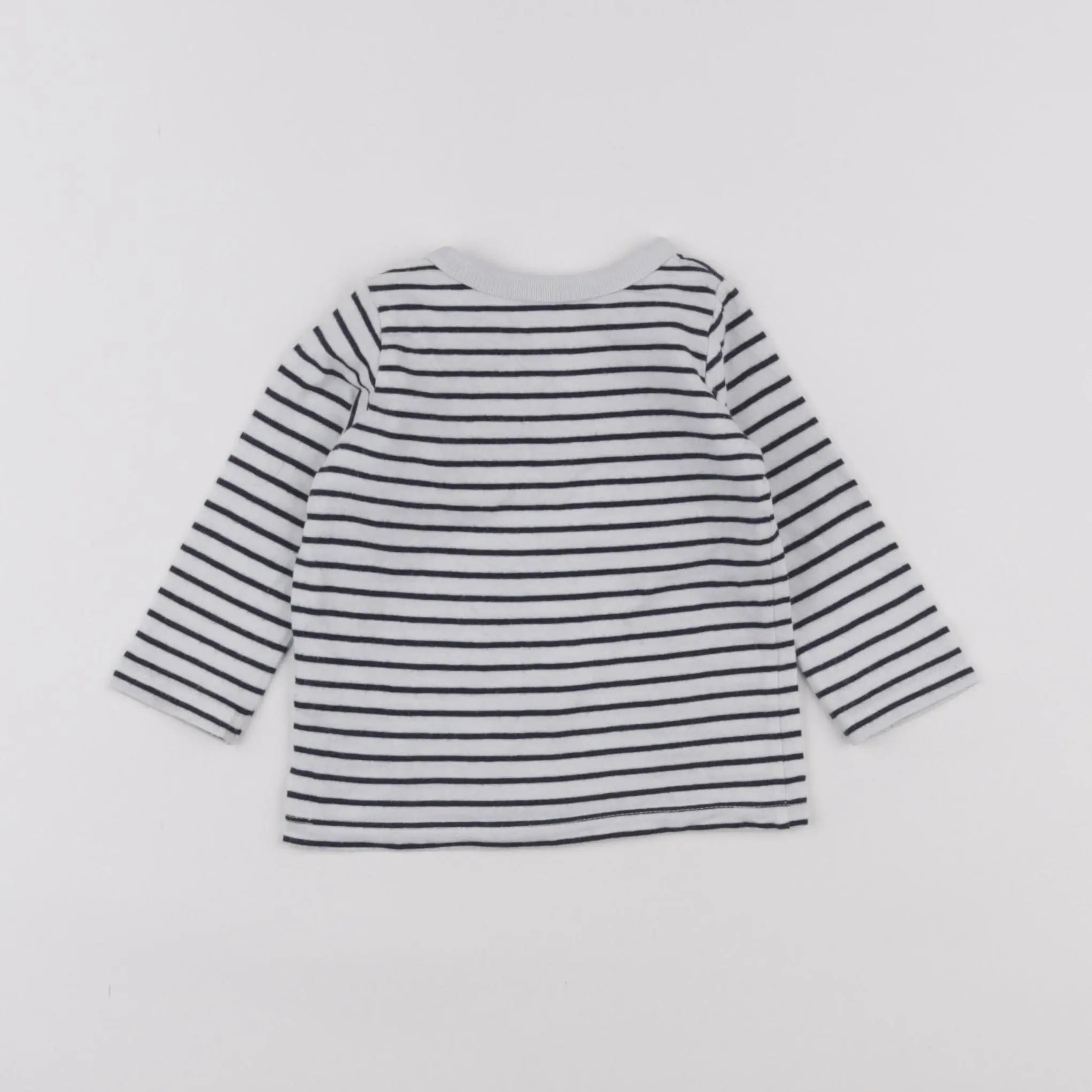 Vertbaudet - tee-shirt gris - 6 mois