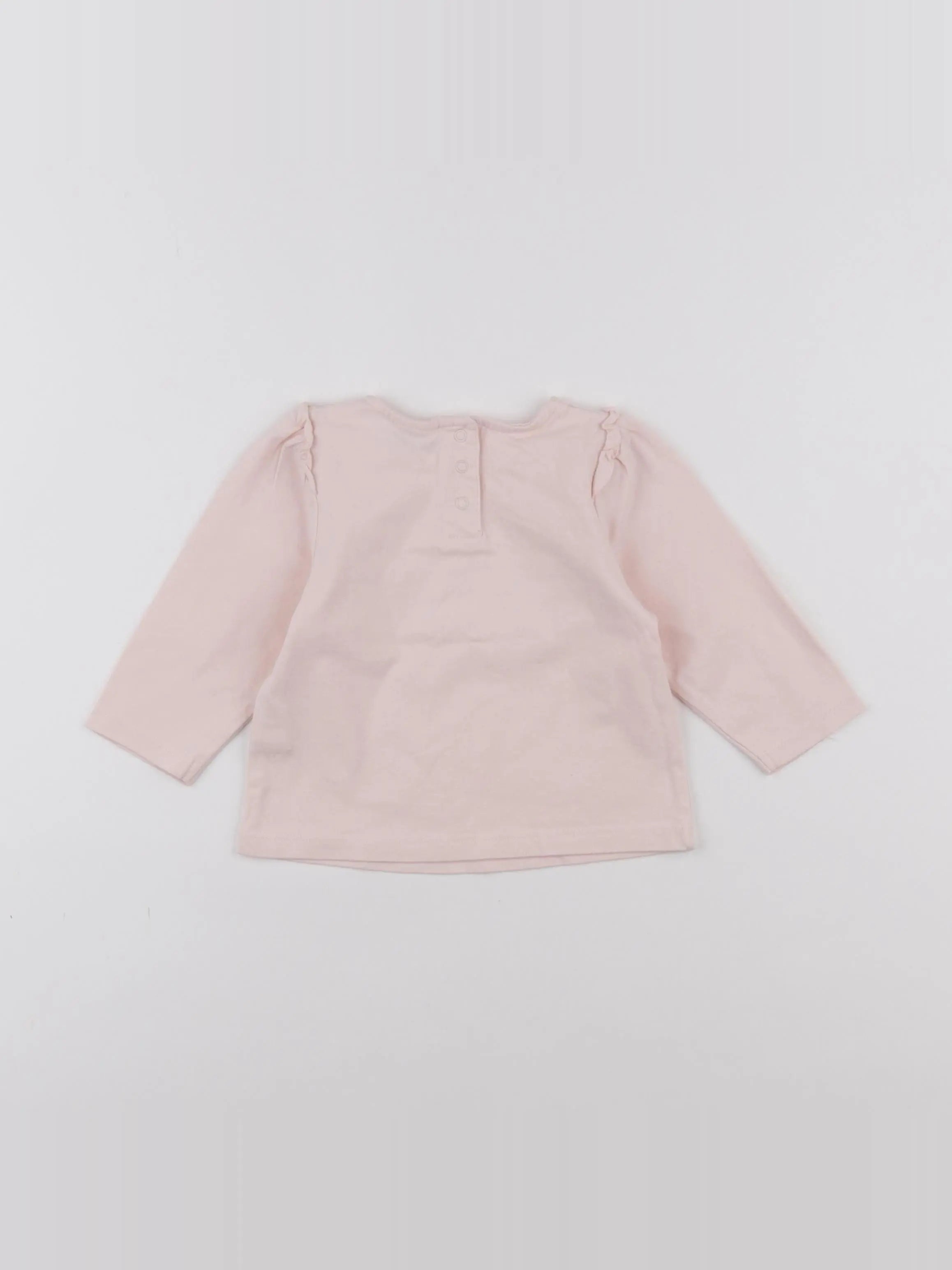 Tape à l'oeil - tee-shirt rose - 9 mois