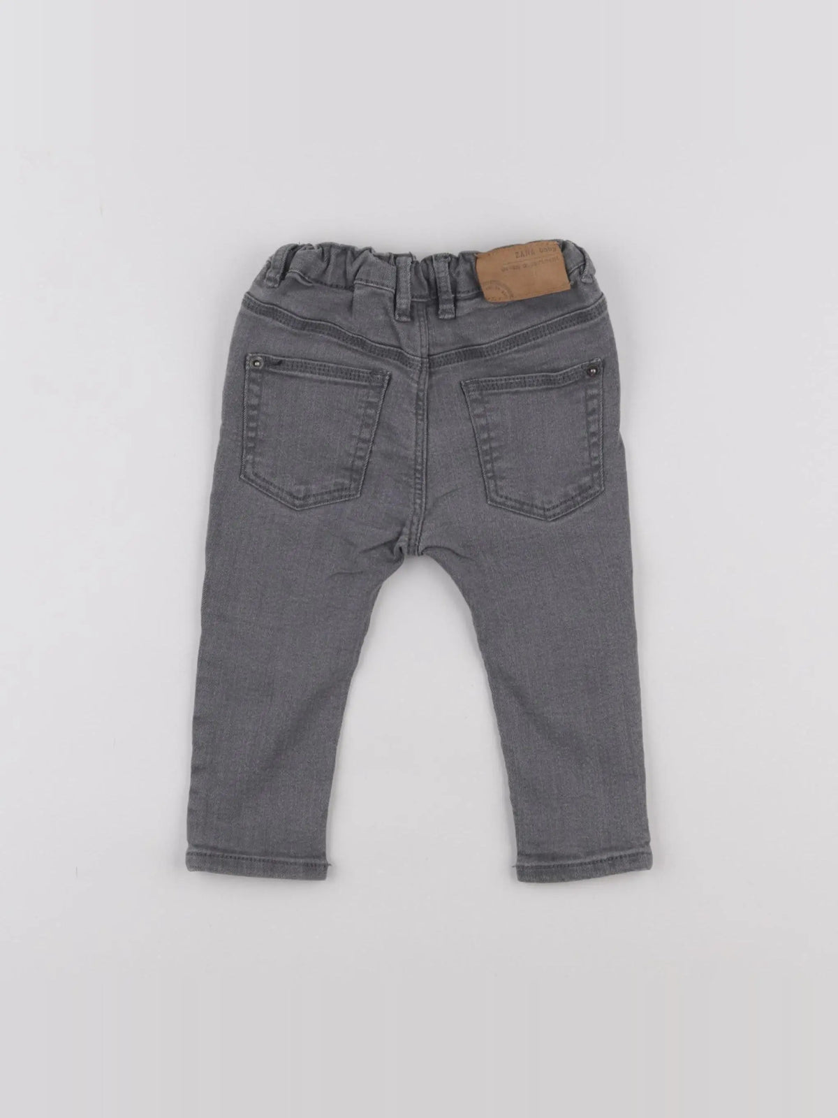 Zara - jean gris - 6/9 mois