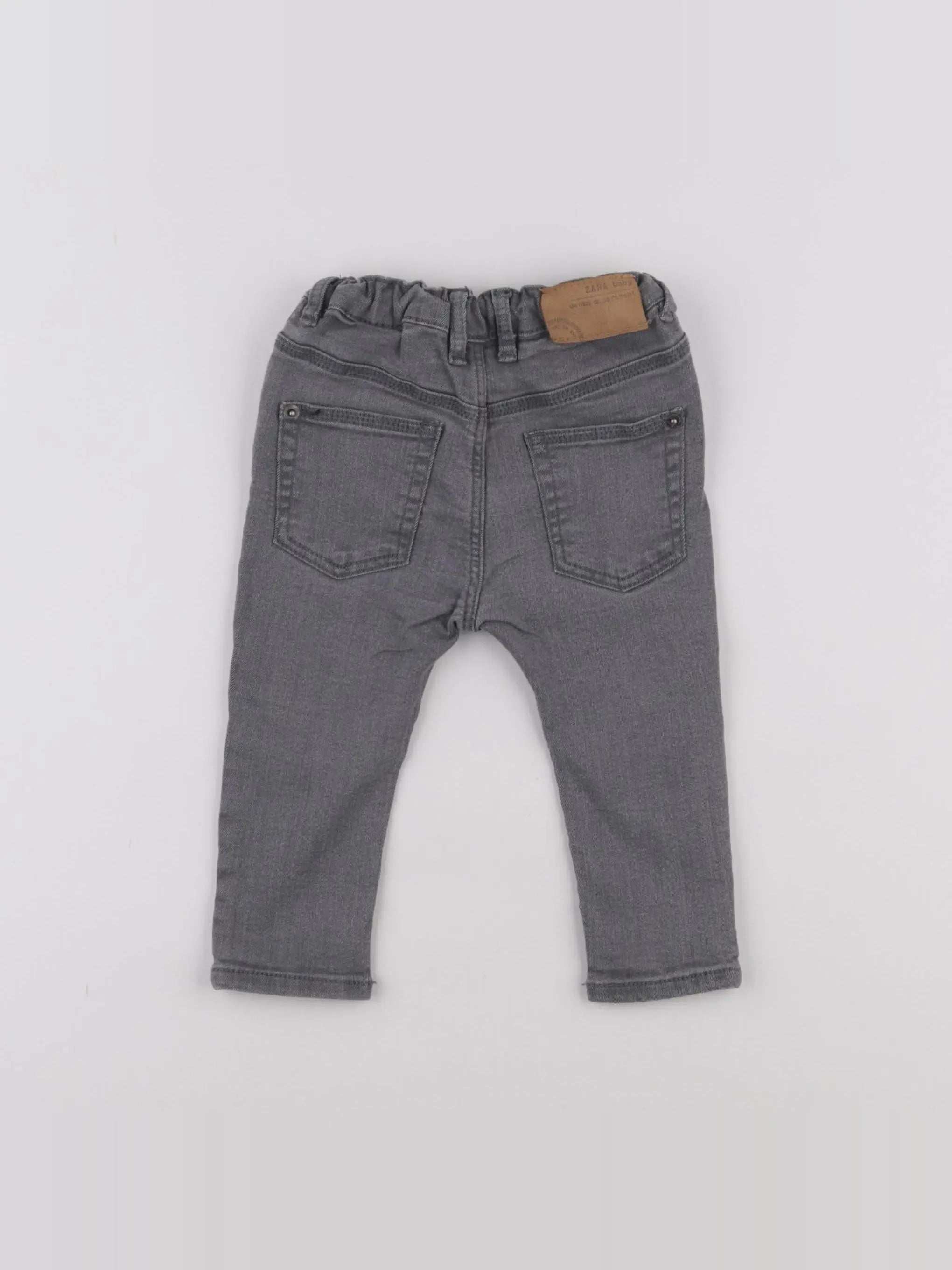Zara - jean gris - 6/9 mois