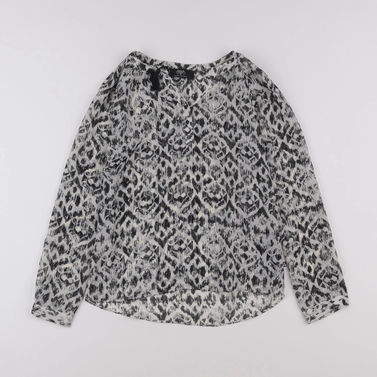 Le temps des cerises  - blouse noir, beige - 10 ans