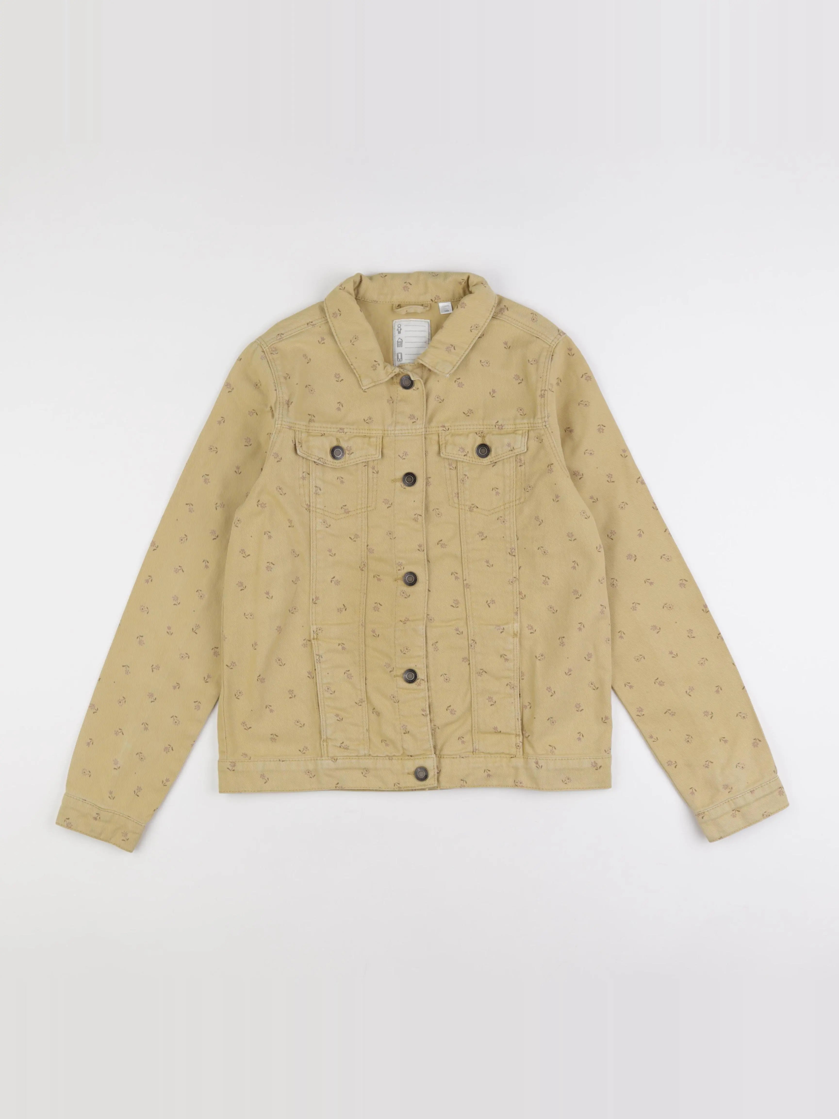 Vertbaudet - veste jaune - 14 ans