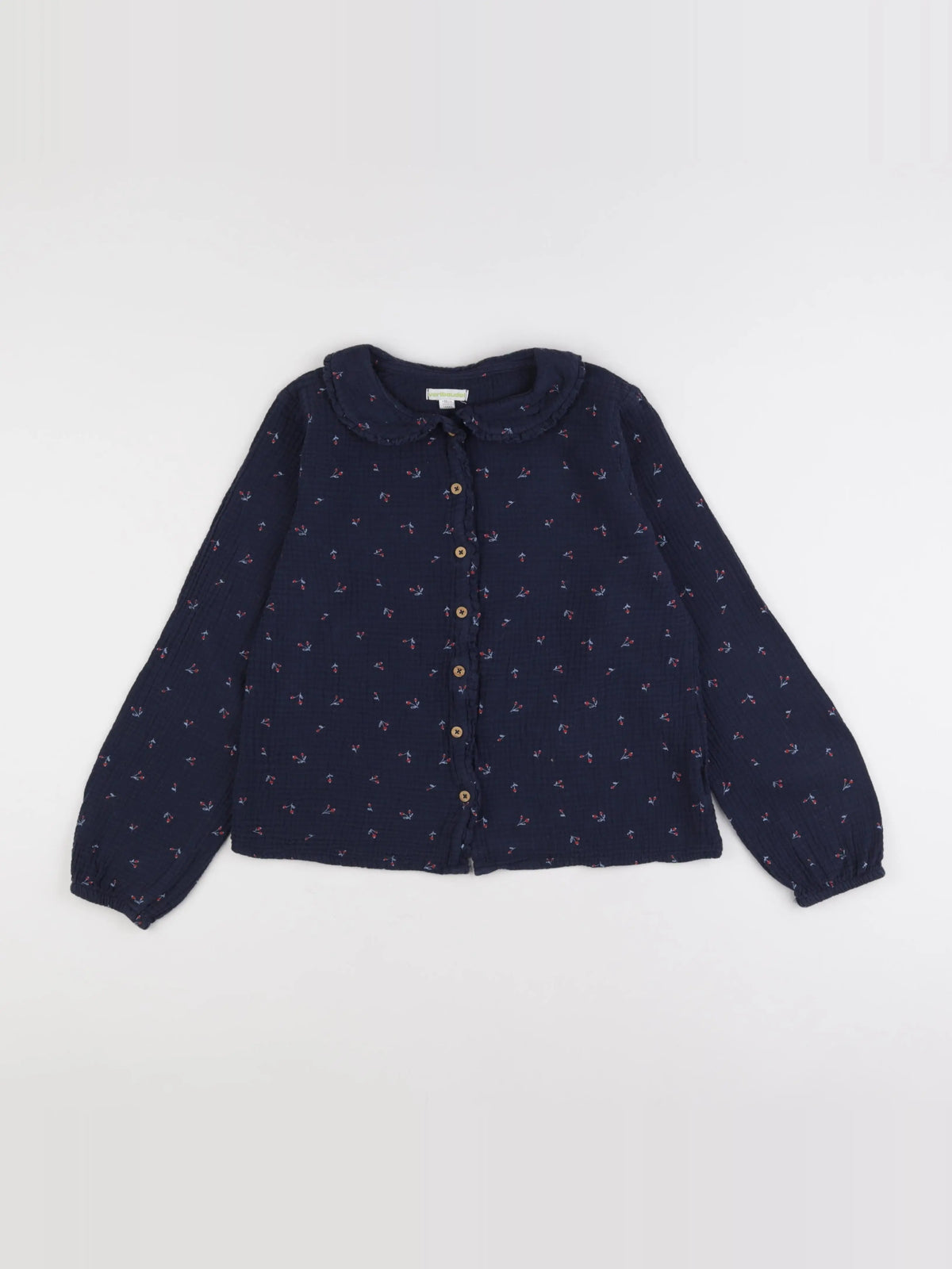 Vertbaudet - blouse bleu - 14 ans