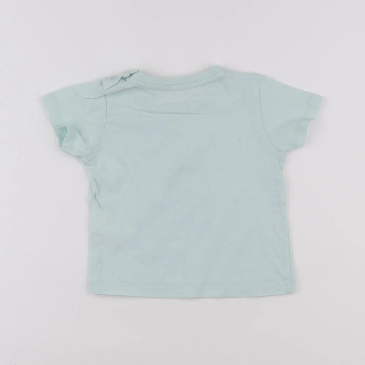 Vertbaudet - tee-shirt vert - 12 mois
