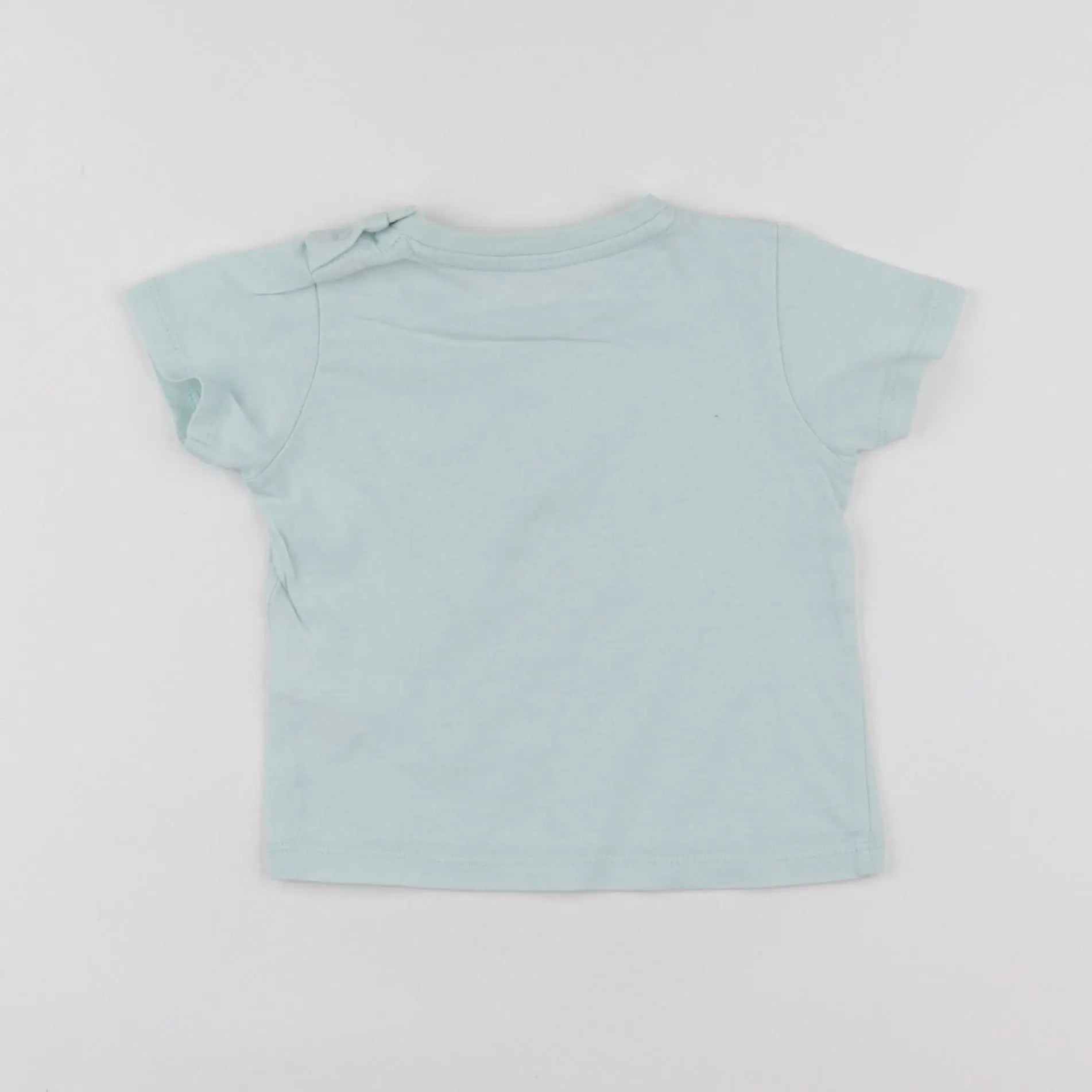 Vertbaudet - tee-shirt vert - 12 mois