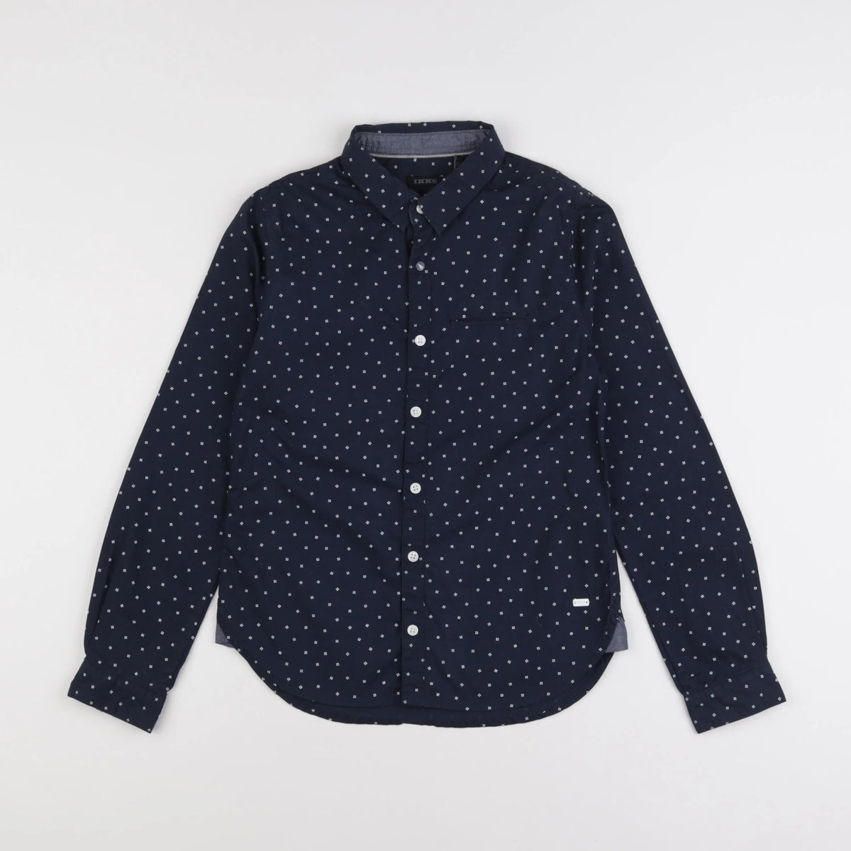 IKKS - chemise bleu - 10 ans