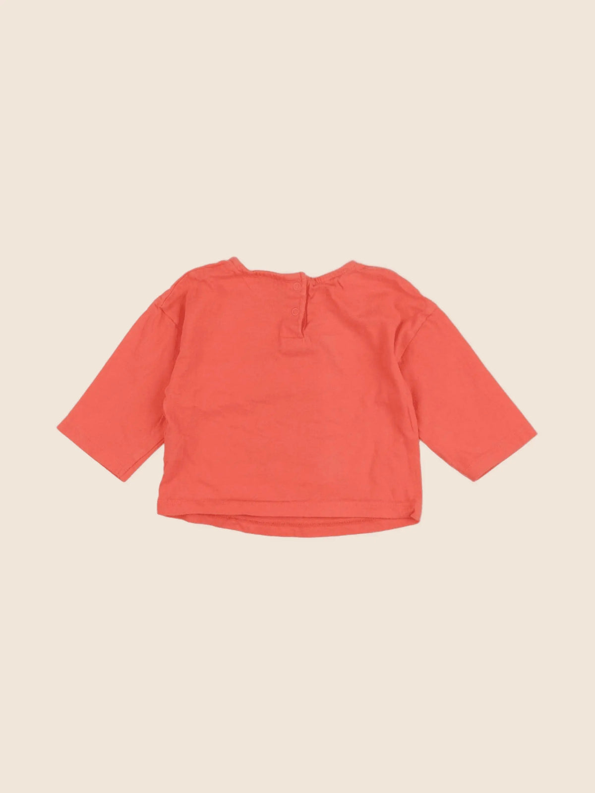 Tape à l'oeil - tee-shirt orange - 9 mois