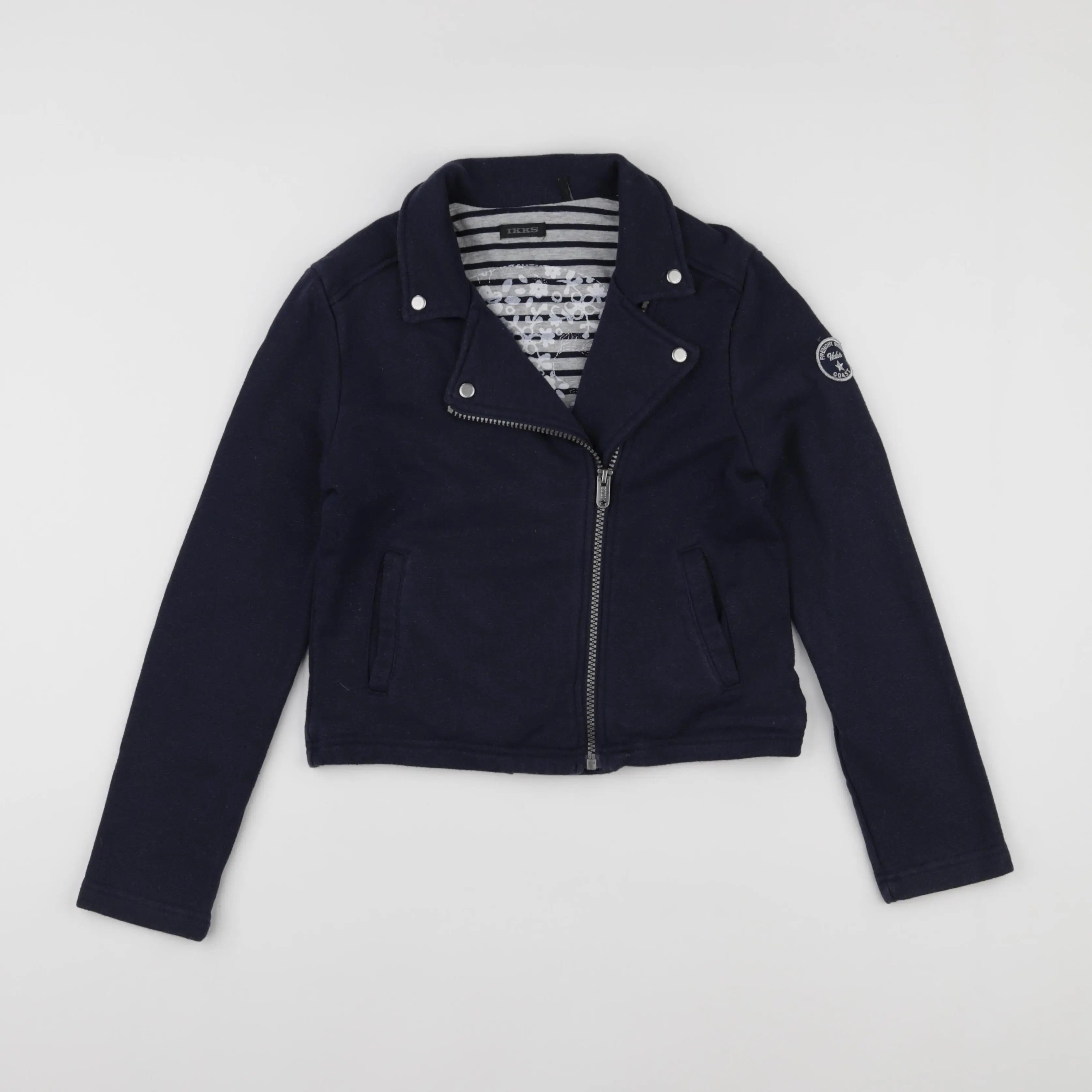 IKKS - veste bleu - 10 ans