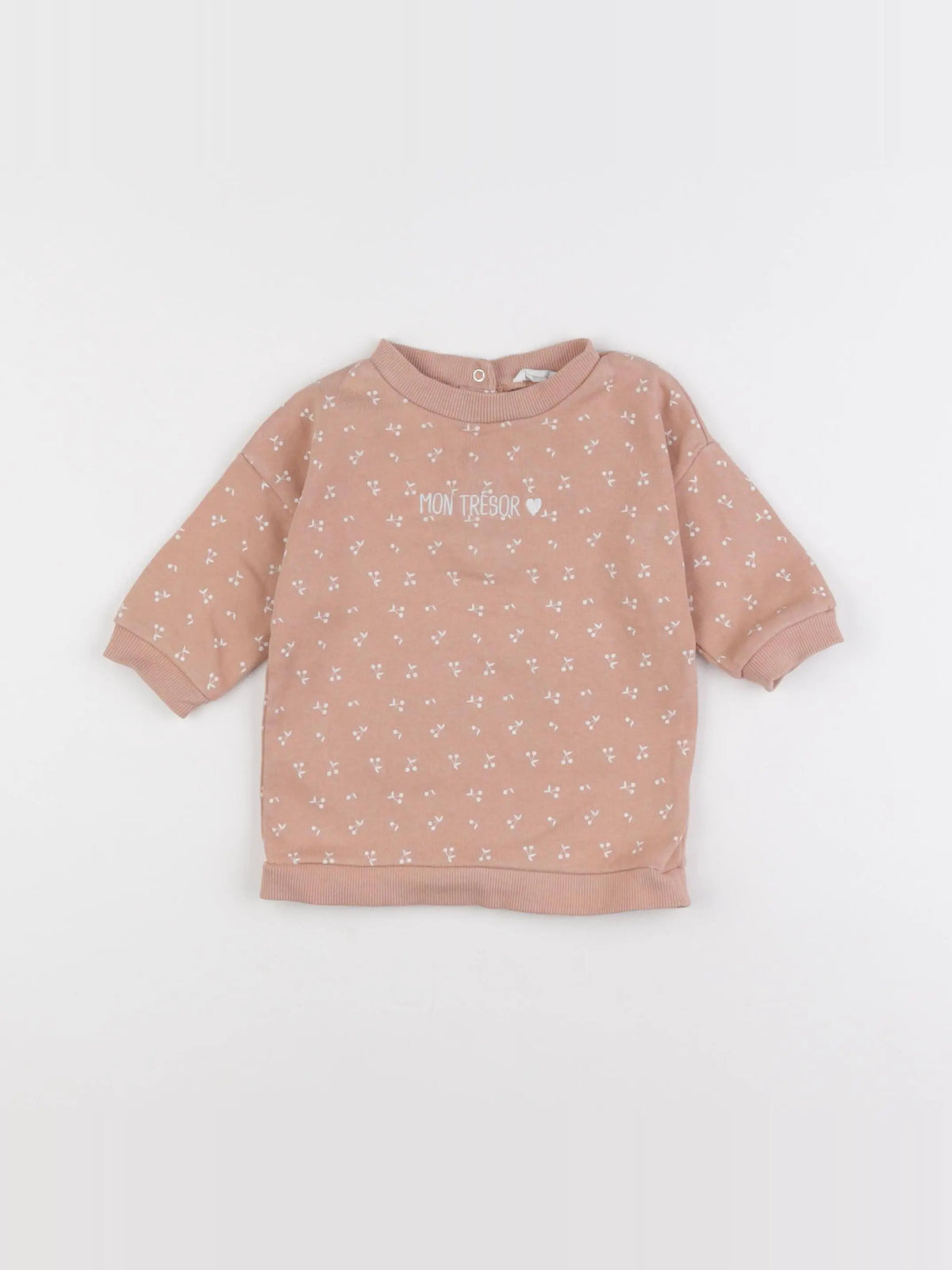 Vertbaudet - robe rose - 6 mois