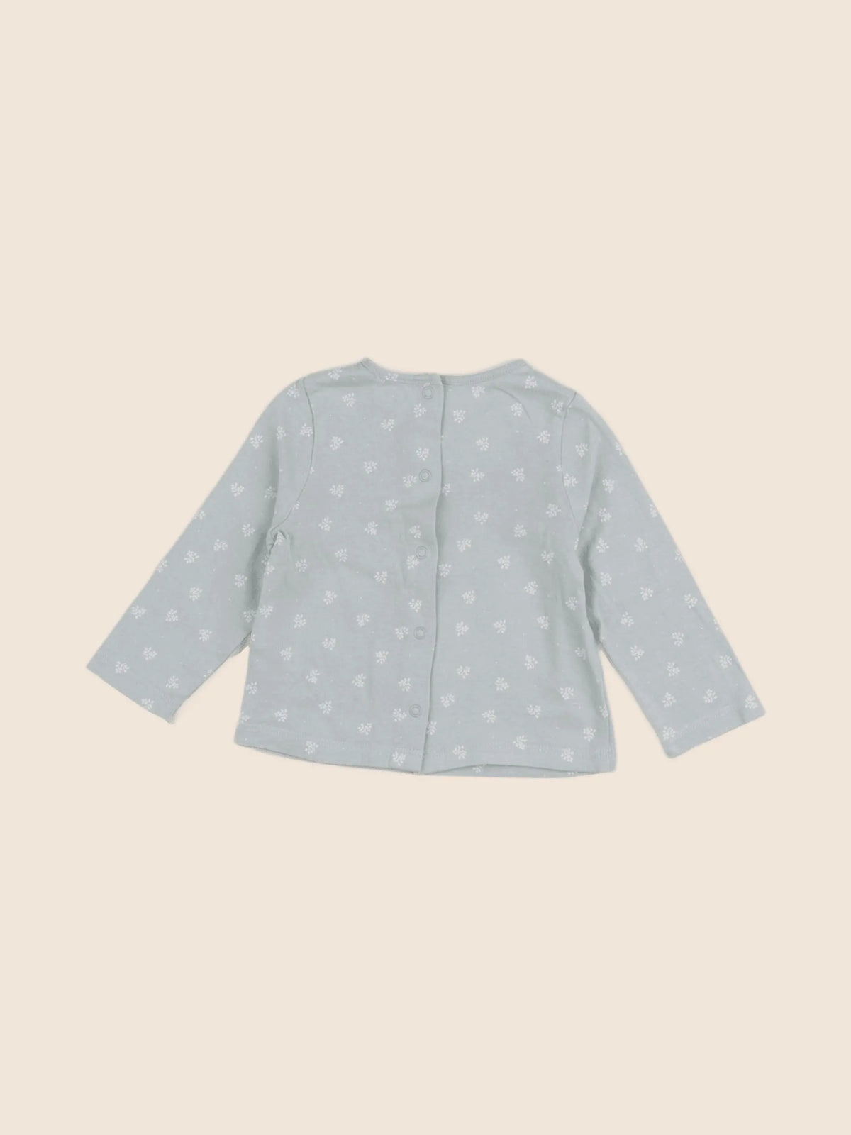 Vertbaudet - tee-shirt vert - 6 mois